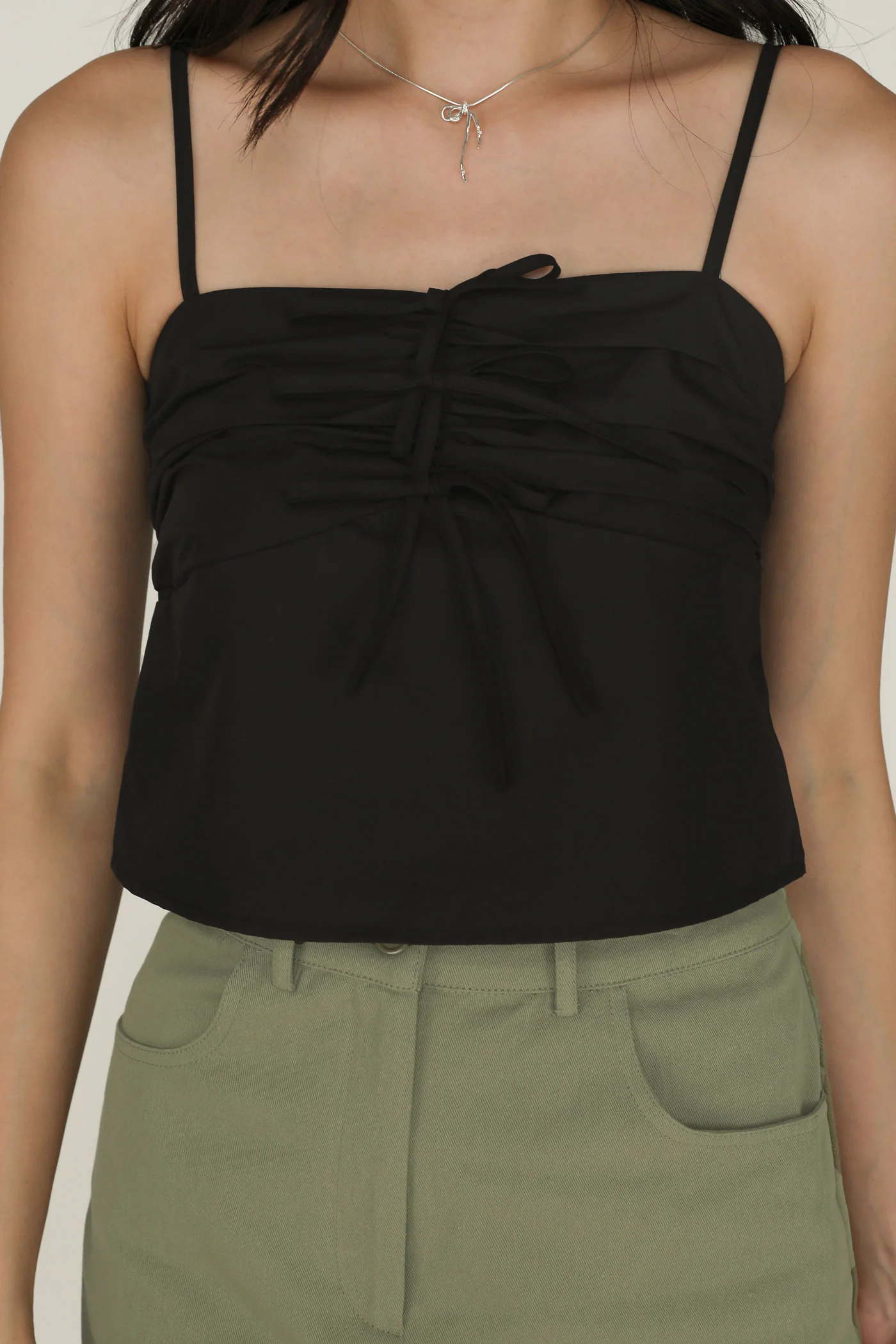 Gigi Ribbon Spag Top - Image 19