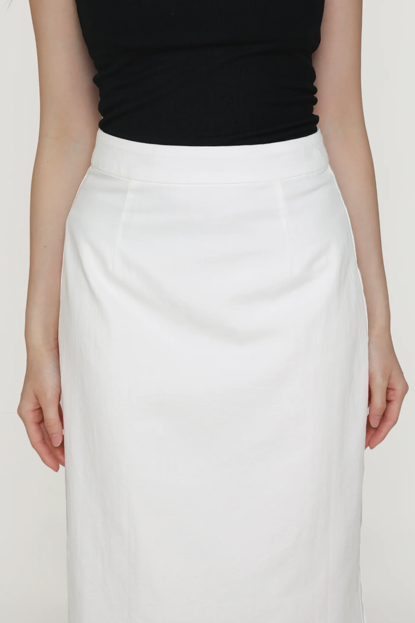 Gilda Linen Midi Skirt - Image 4