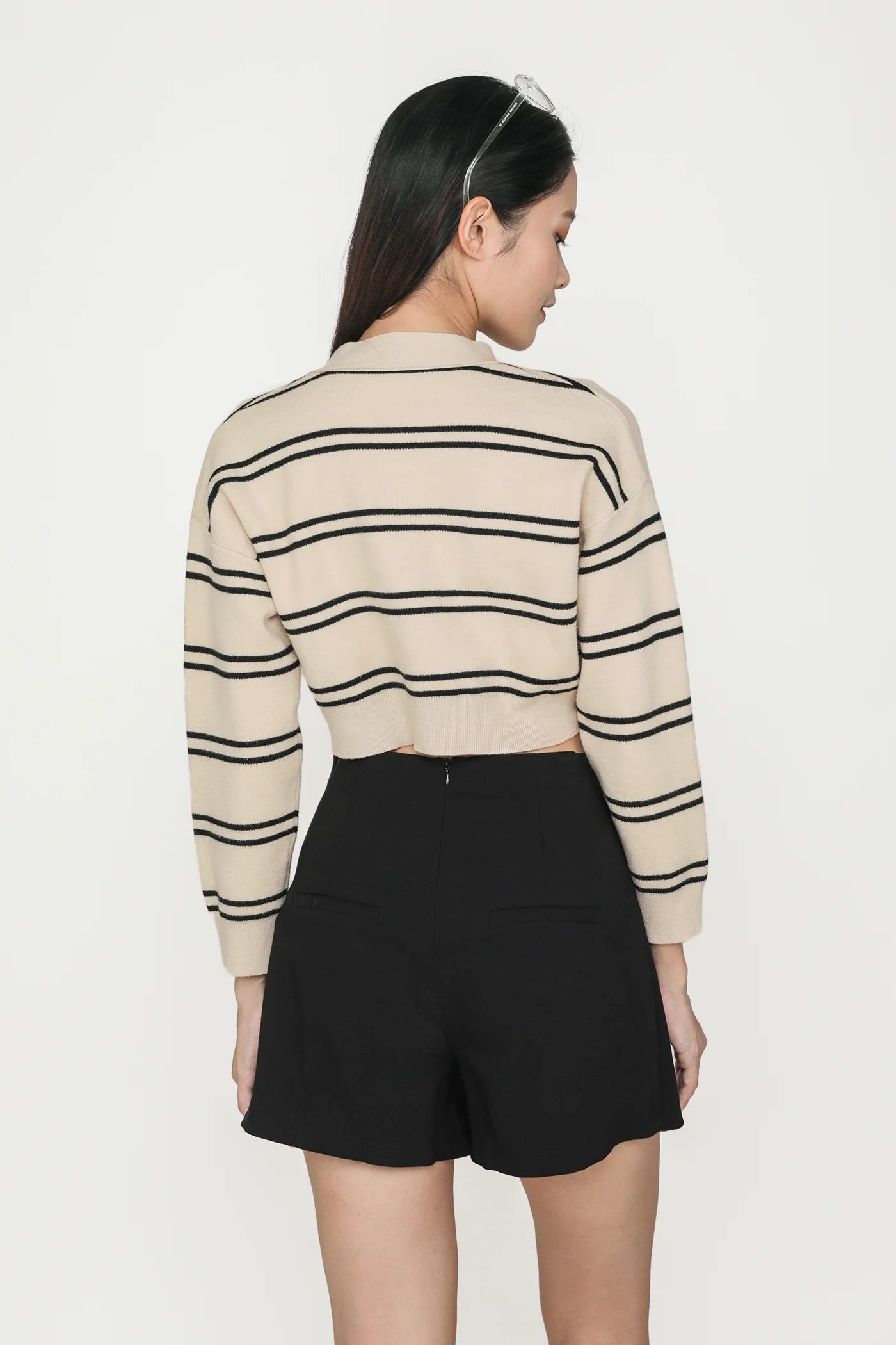 Giovanni Curved Hem Skorts - Image 14