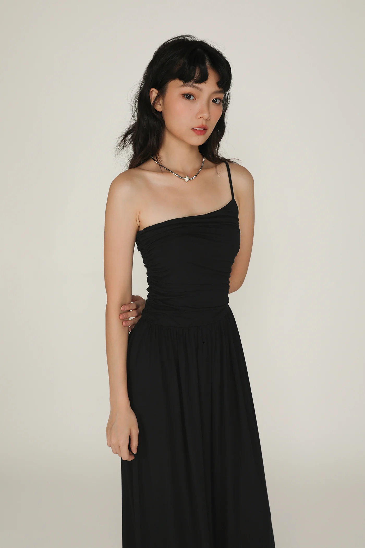 Gisella Toga Ruched Maxi Dress - Image 5