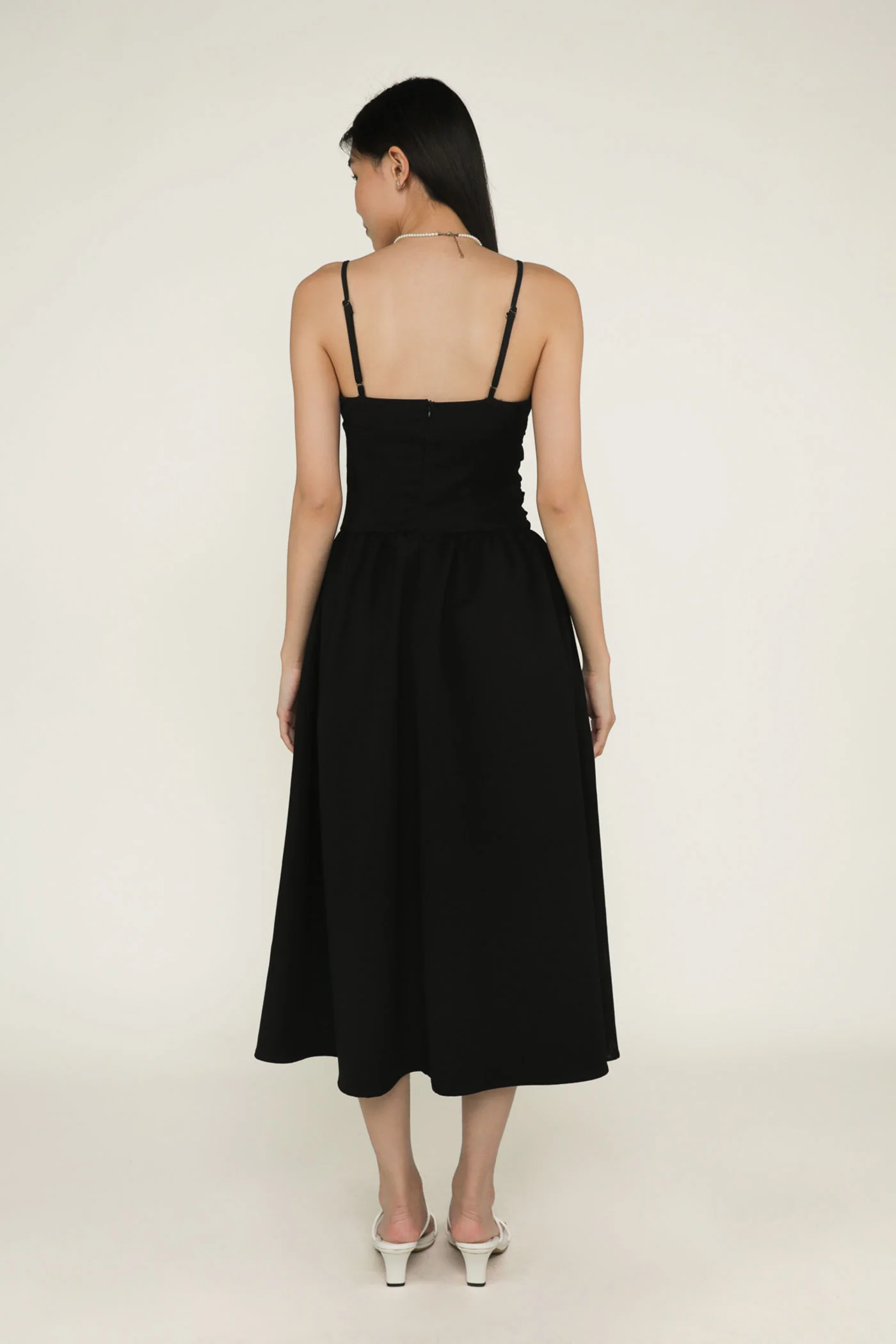 Gladys Ruched Front Midi Dress - Image 13