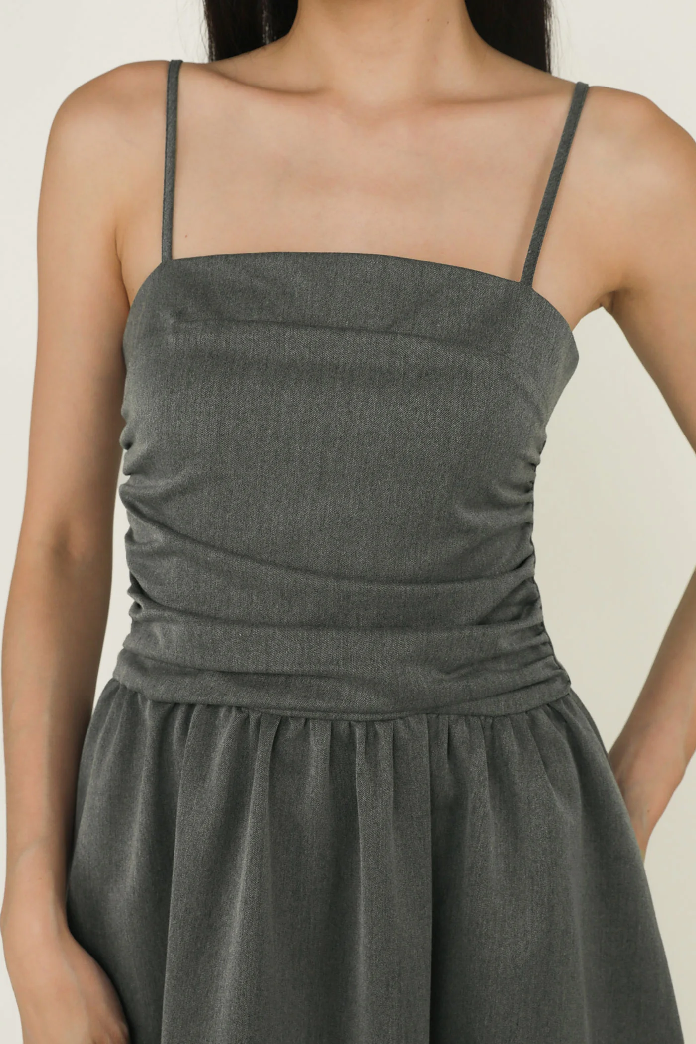 Gladys Ruched Front Midi Dress - Image 14