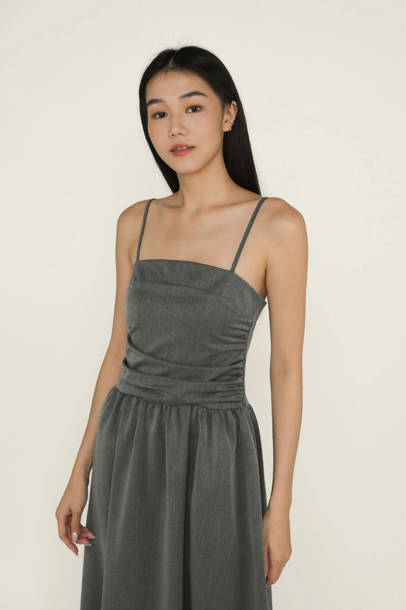 Gladys Ruched Front Midi Dress - Image 15