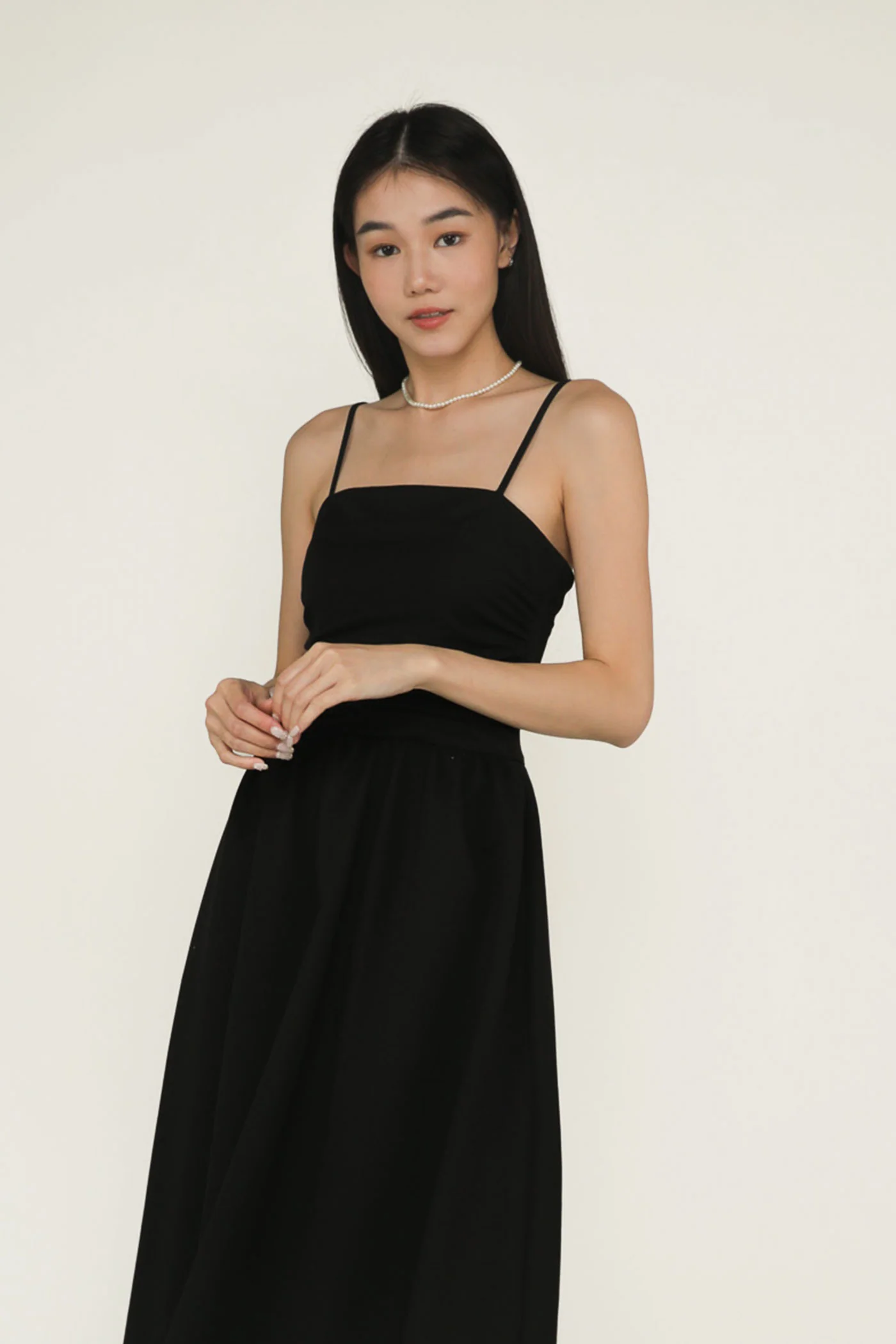 Gladys Ruched Front Midi Dress - Image 2