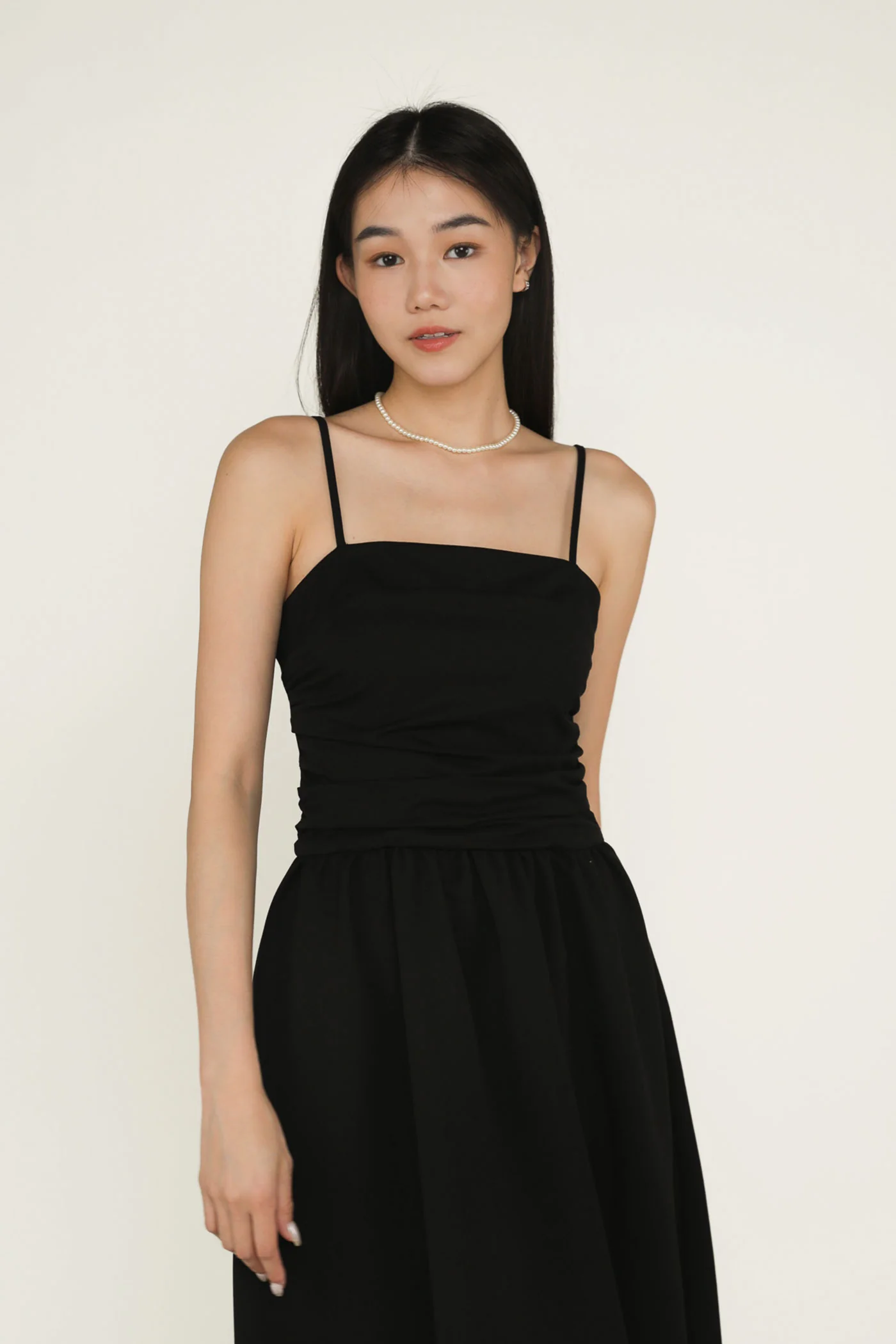 Gladys Ruched Front Midi Dress - Image 3