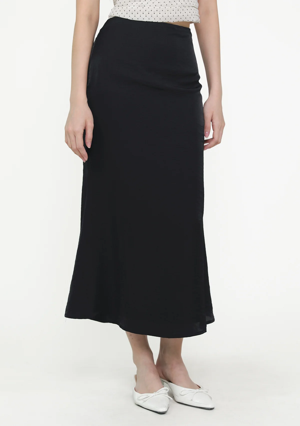 Gloria Bias Cut Midi Skirt - Image 11