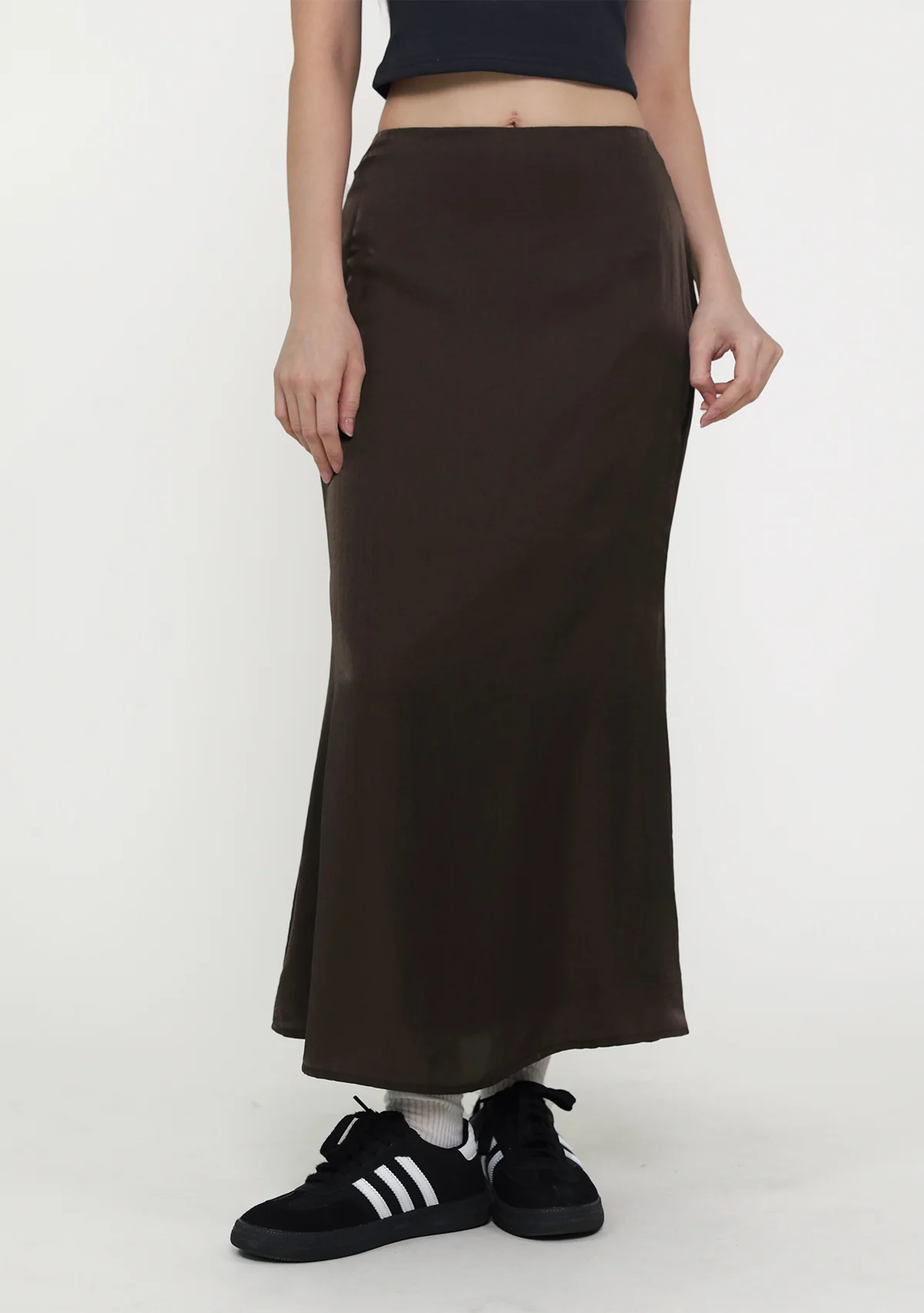Gloria Bias Cut Midi Skirt - Image 15