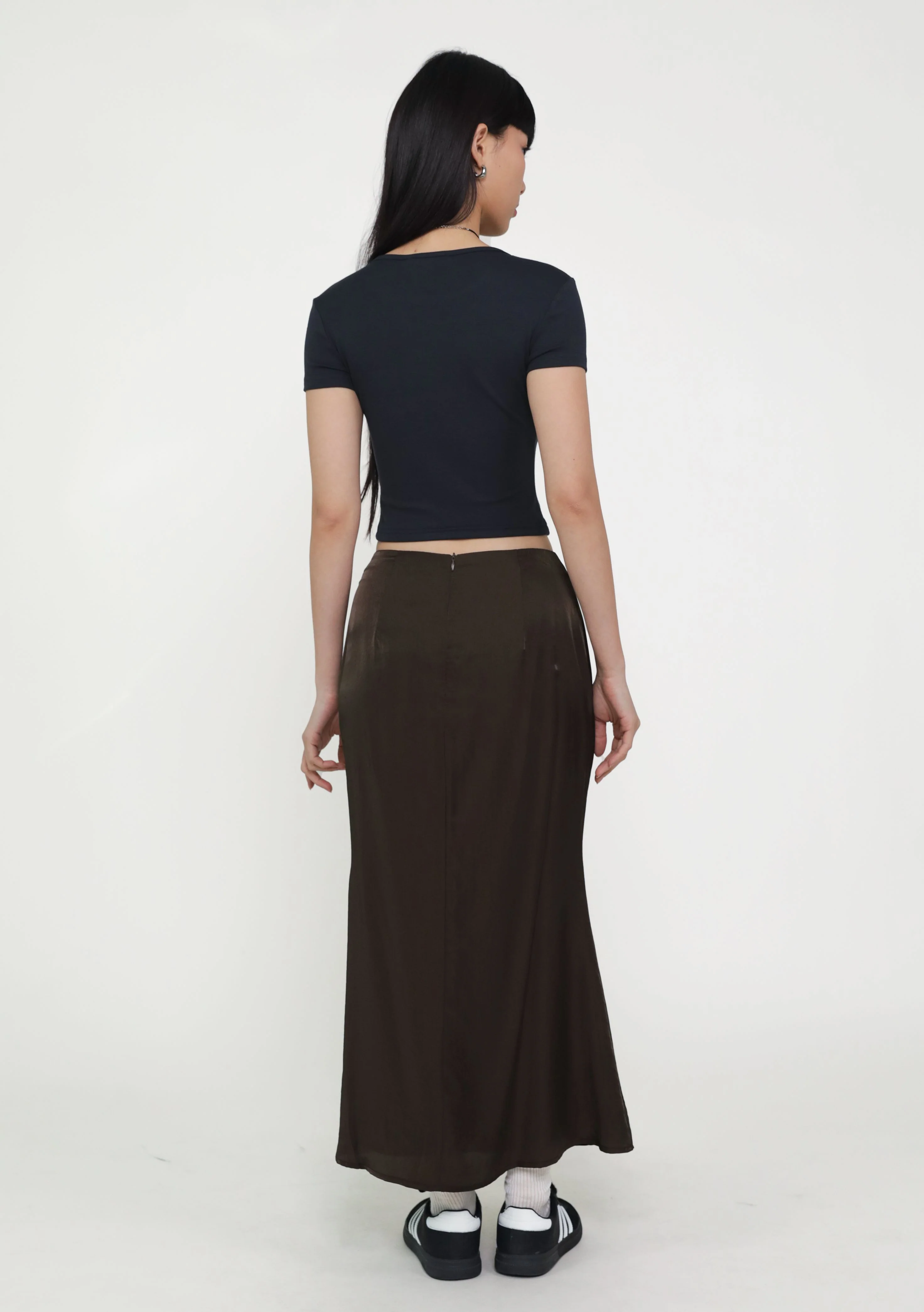 Gloria Bias Cut Midi Skirt - Image 16