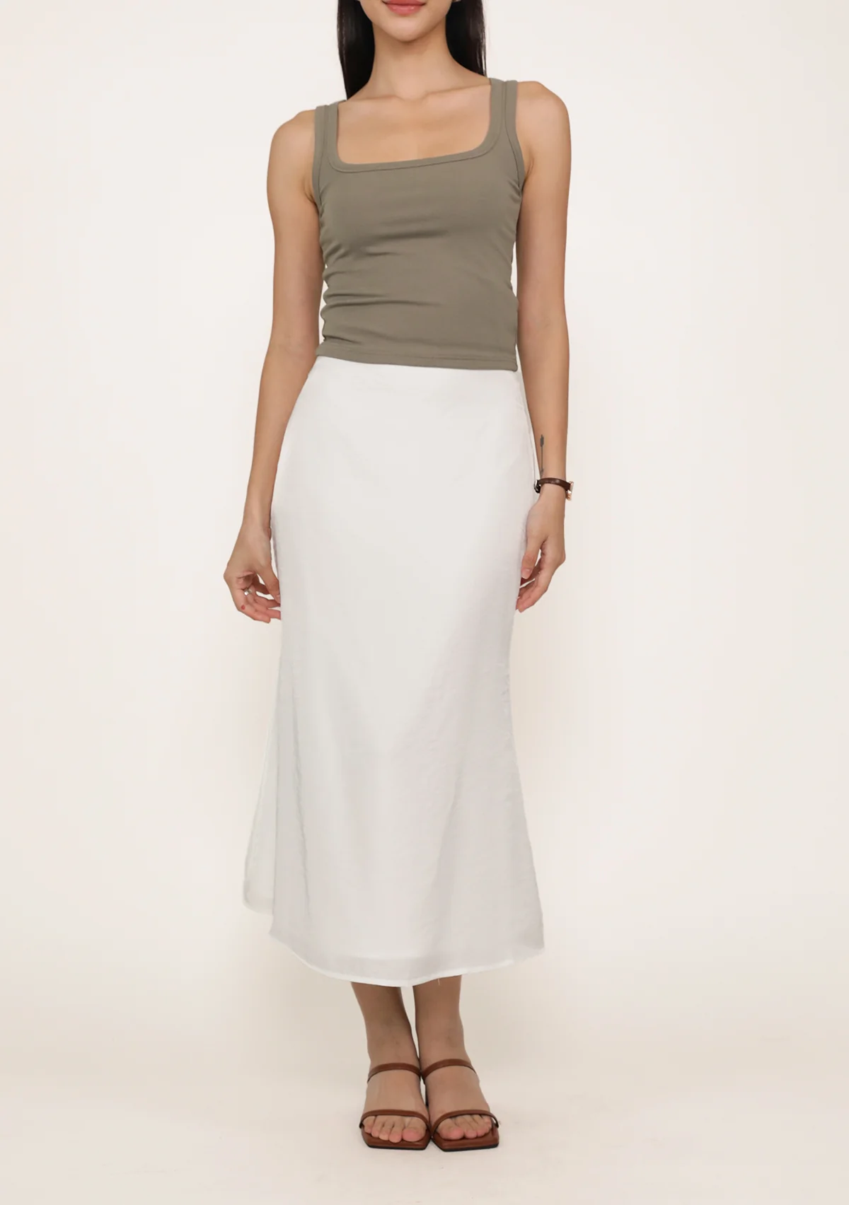 Gloria Bias Cut Midi Skirt - Image 17