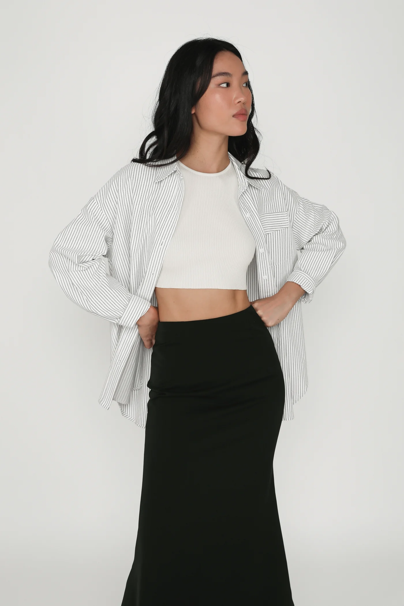 Gloria Fishtail Midi Skirt - Image 12
