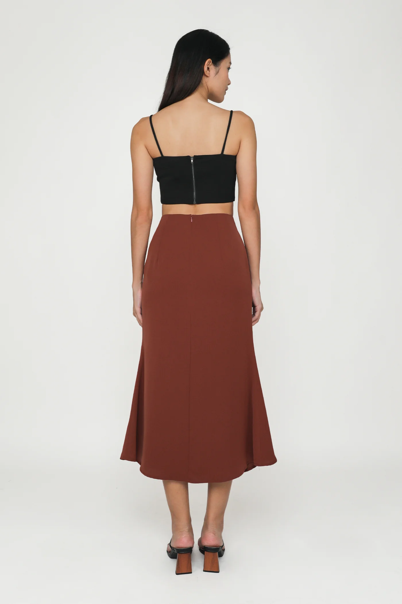 Gloria Fishtail Midi Skirt - Image 26