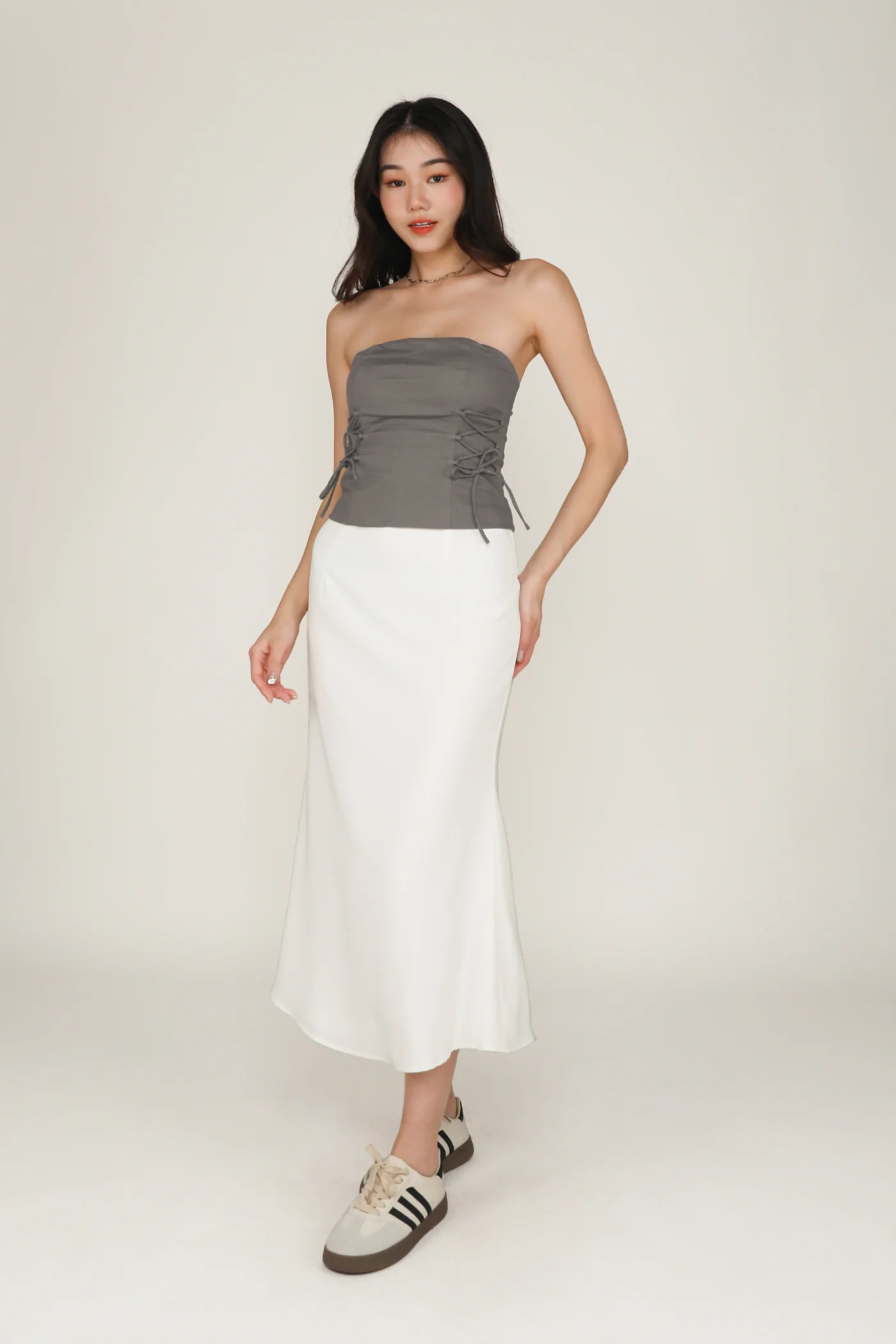 Gloria Fishtail Midi Skirt - Image 37