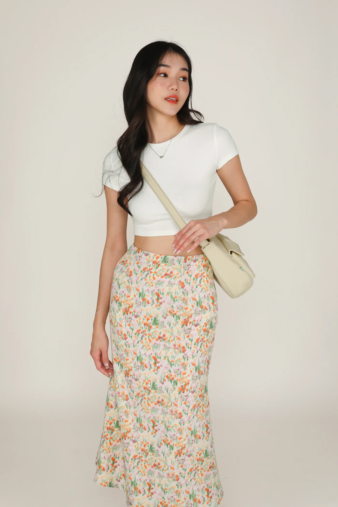 Gloria Fishtail Midi Skirt - Image 39