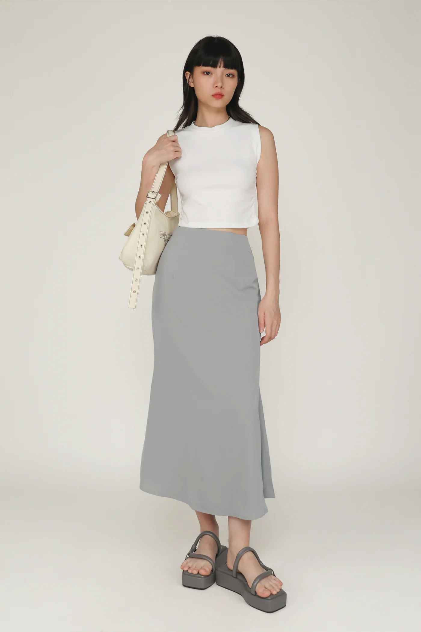 Gloria Fishtail Midi Skirt - Image 5