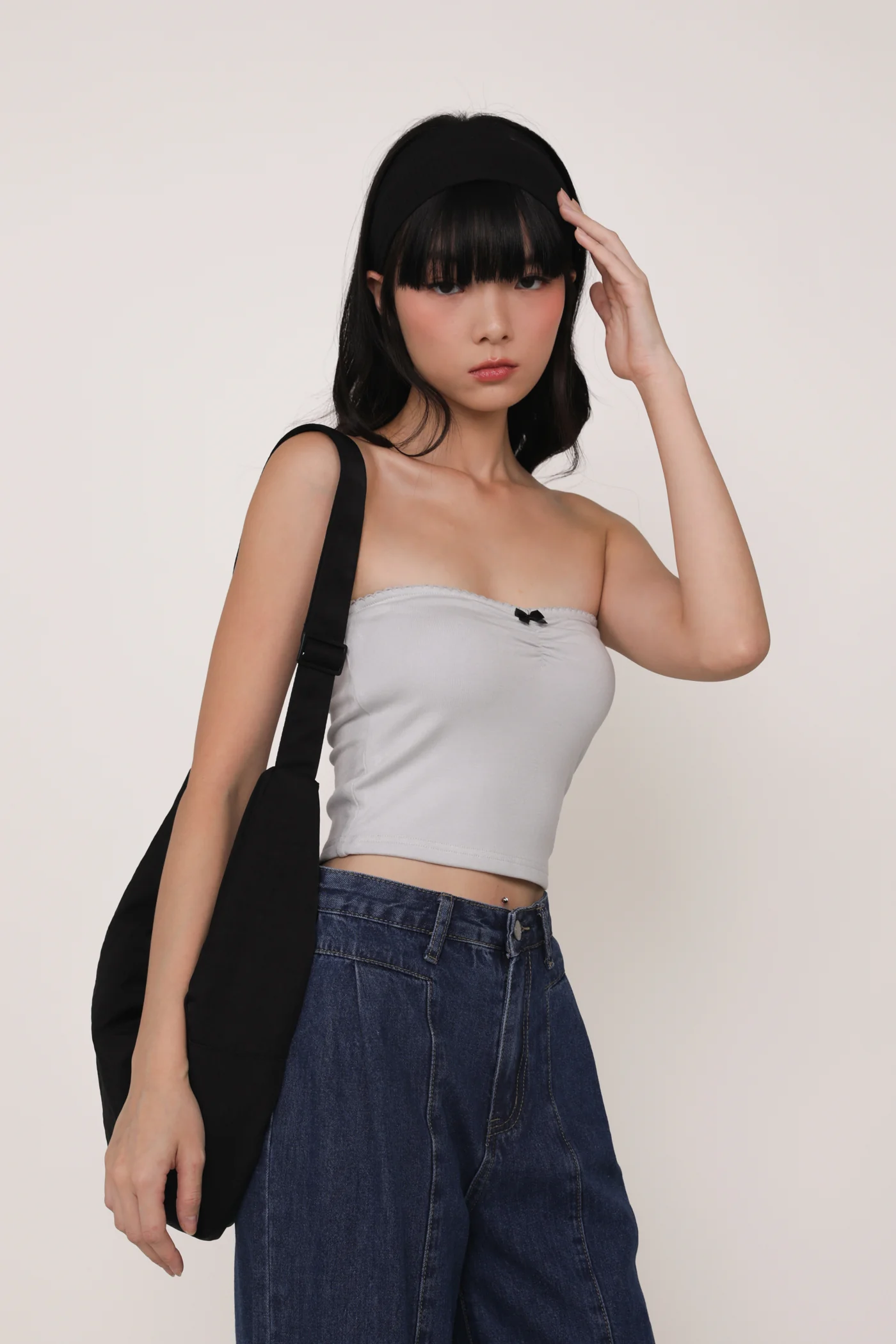 Gracia Ribbon Tube Padded Top - Image 19