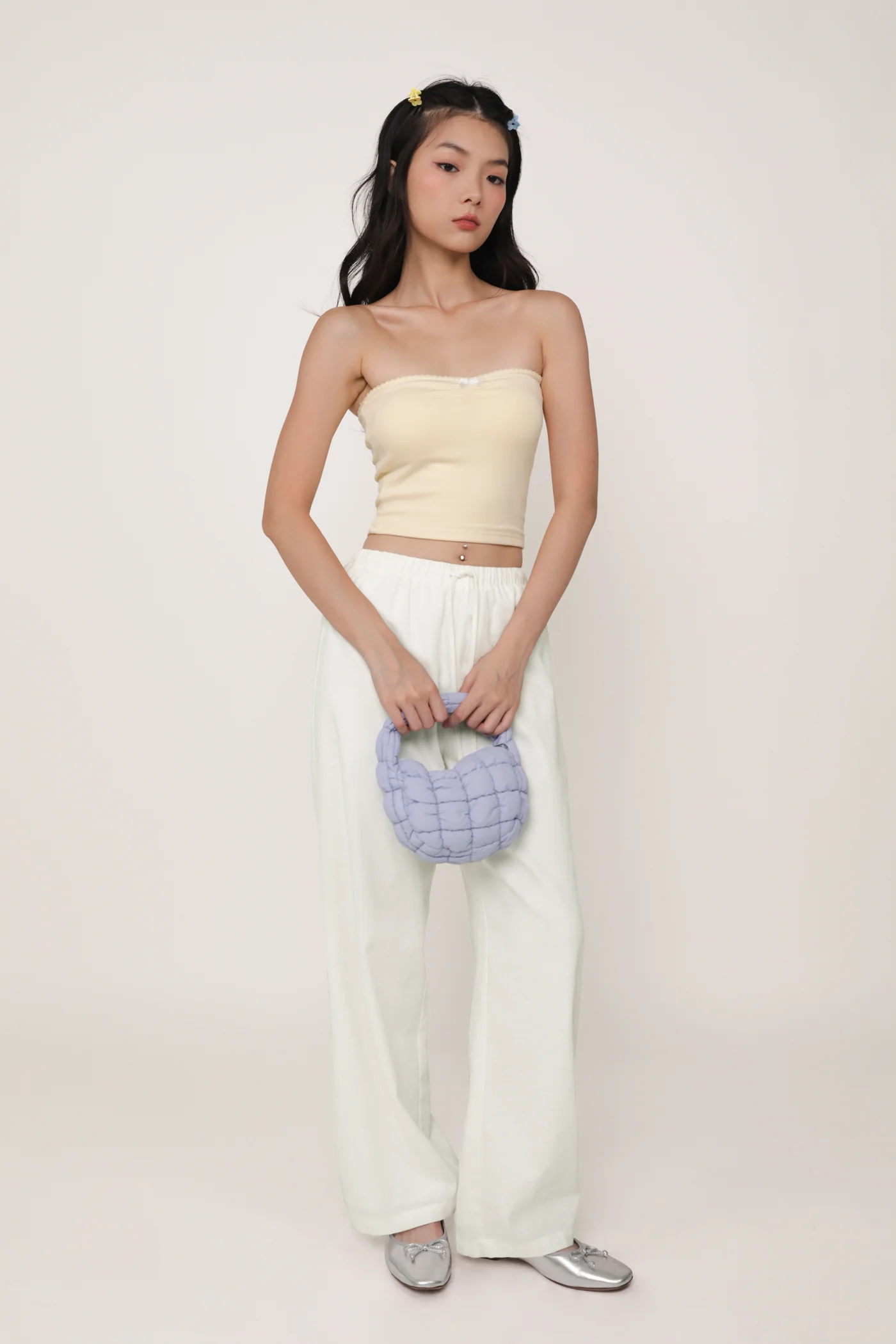 Gracia Ribbon Tube Padded Top - Image 23