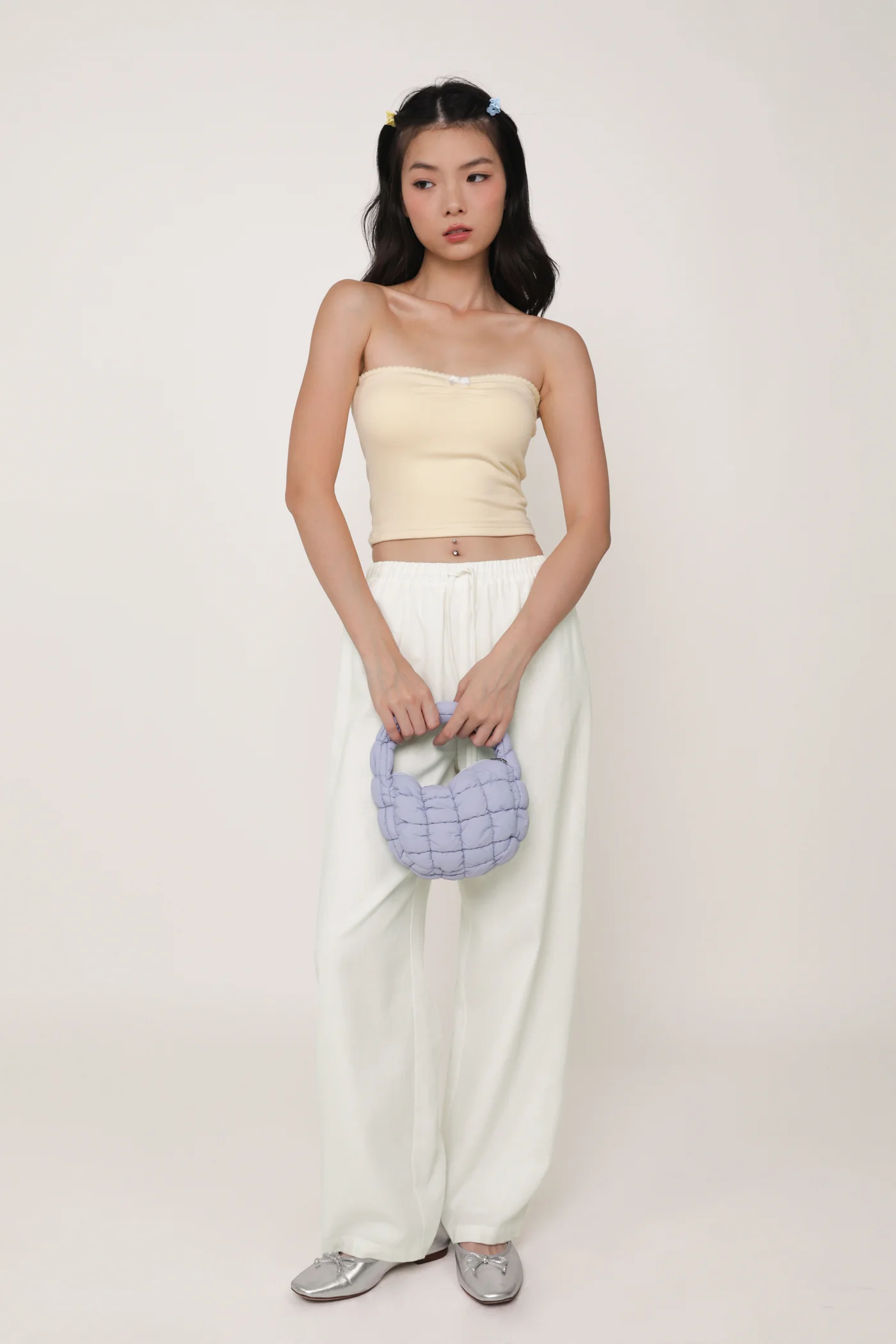 Gracia Ribbon Tube Padded Top - Image 28