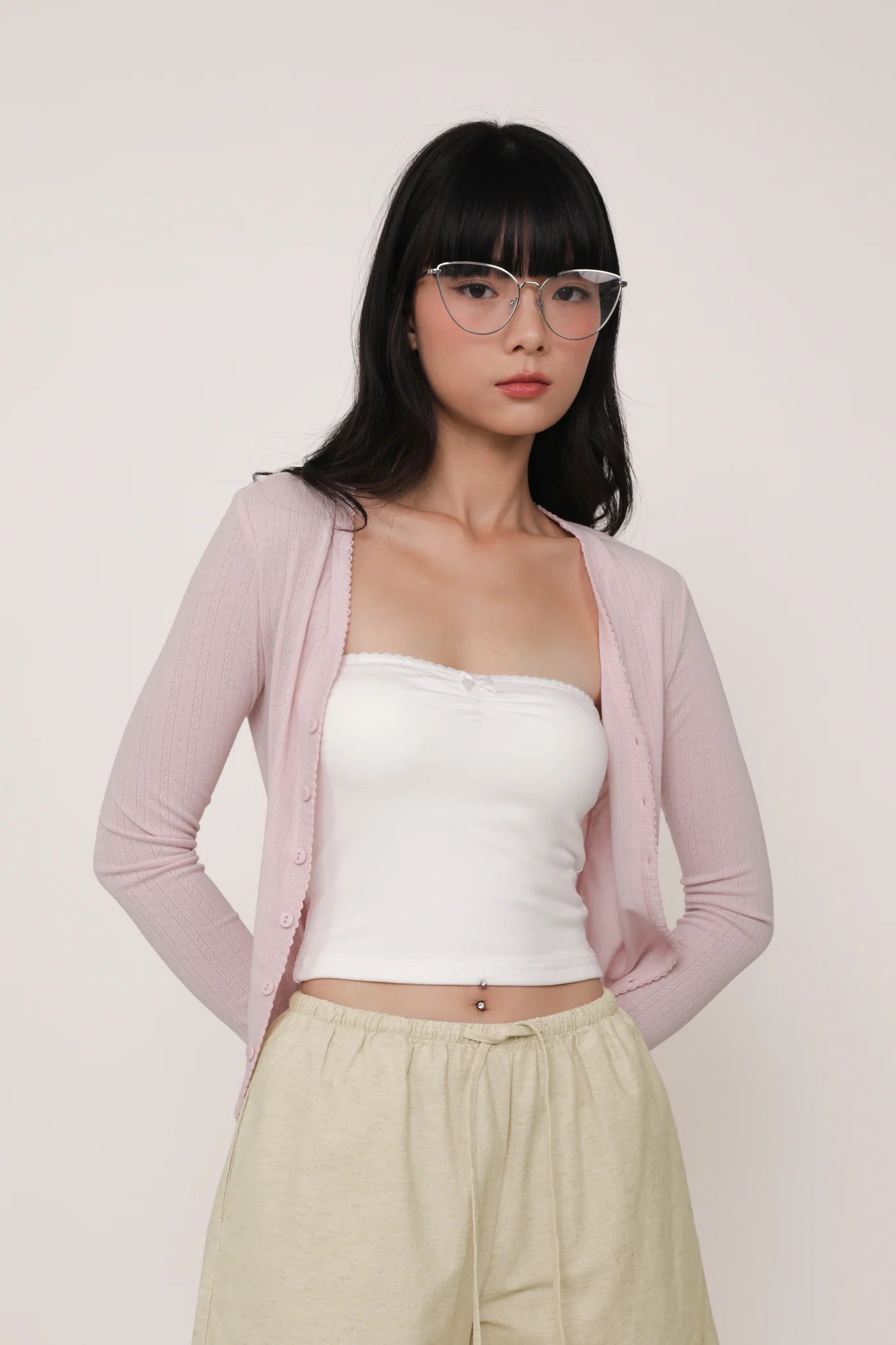 Gracia Ribbon Tube Padded Top - Image 8