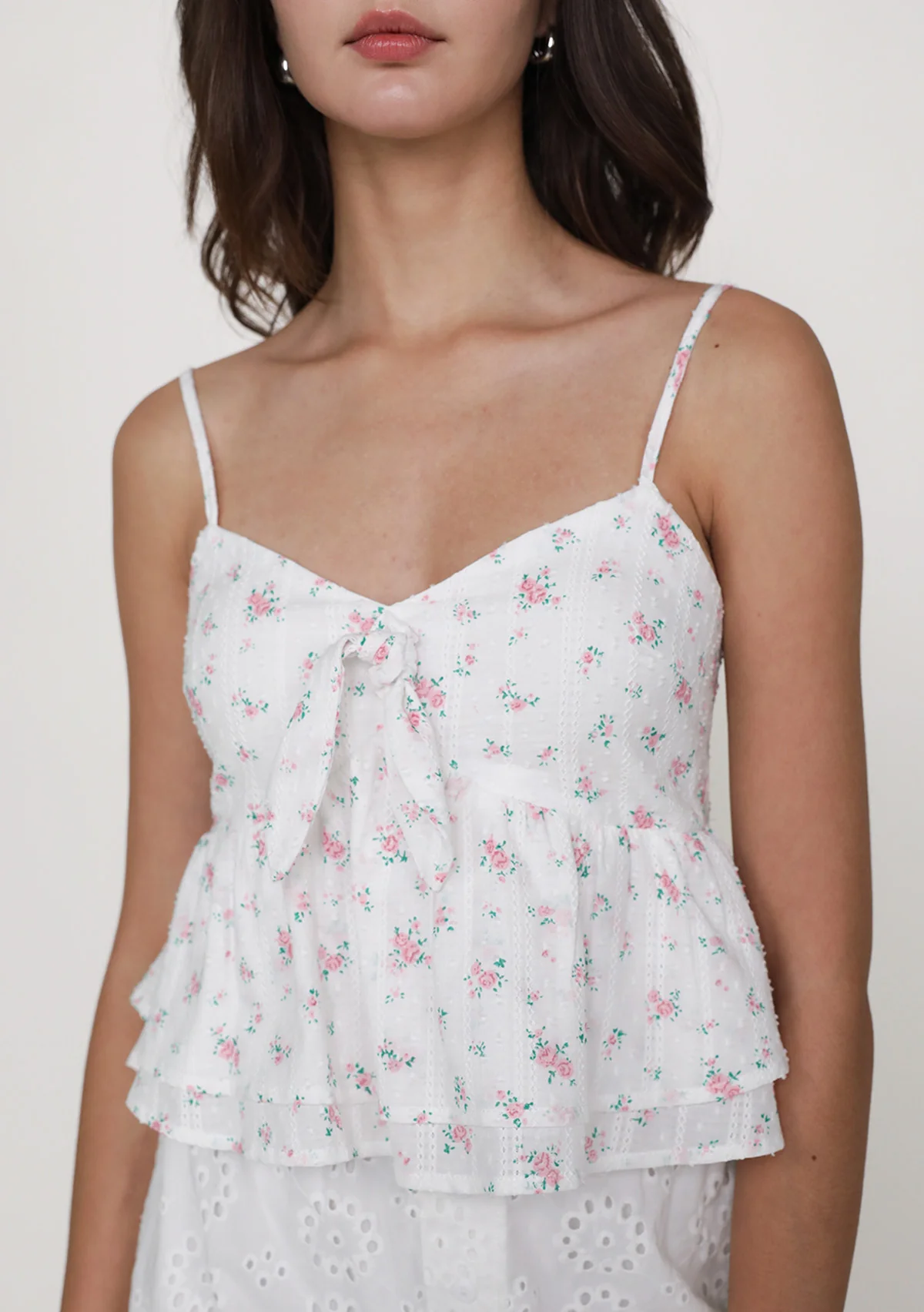 Gwendy Tiered Padded Top (Cotton) - Image 9