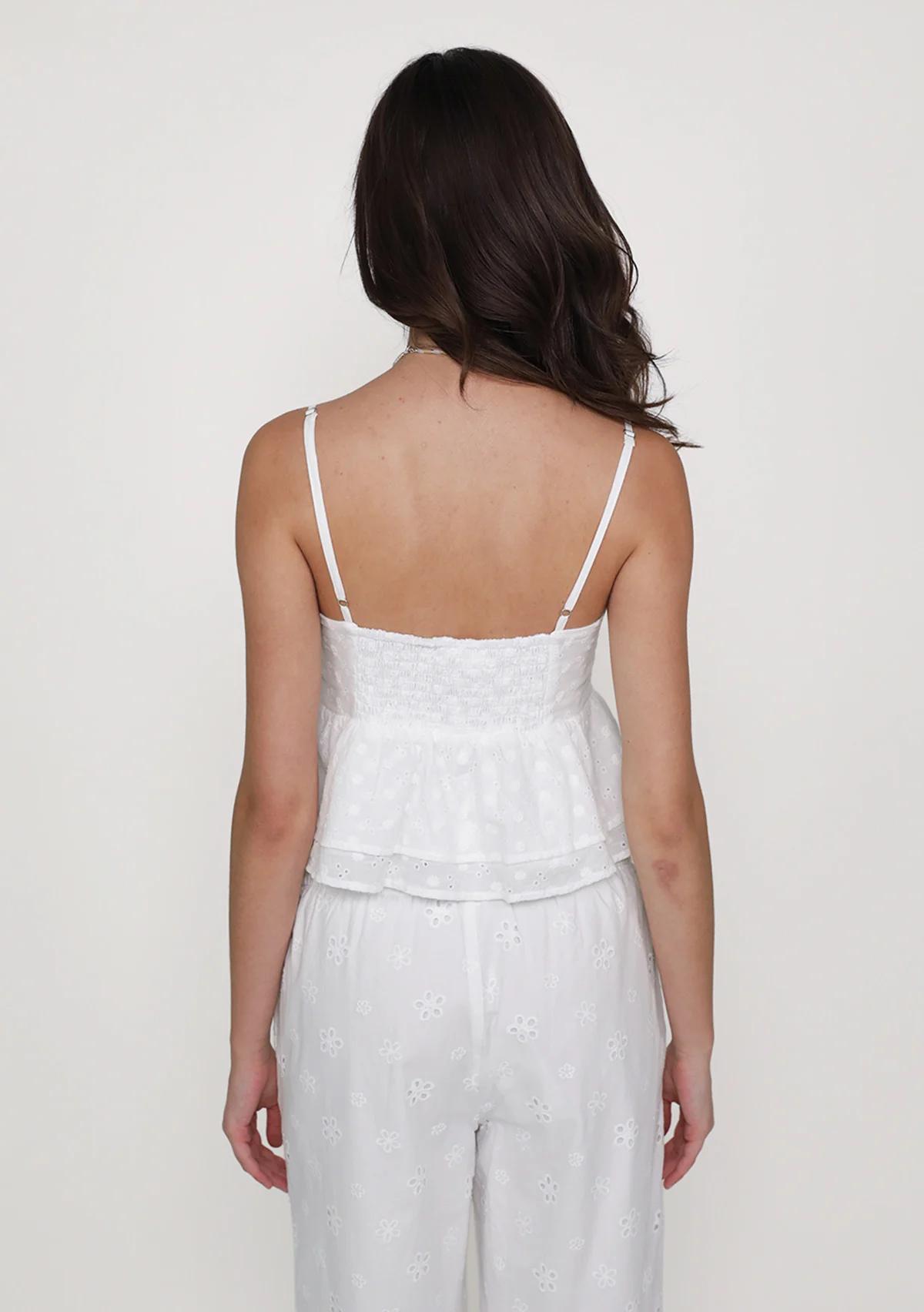 Gwendy Tiered Padded Top (Eyelet) - Image 6