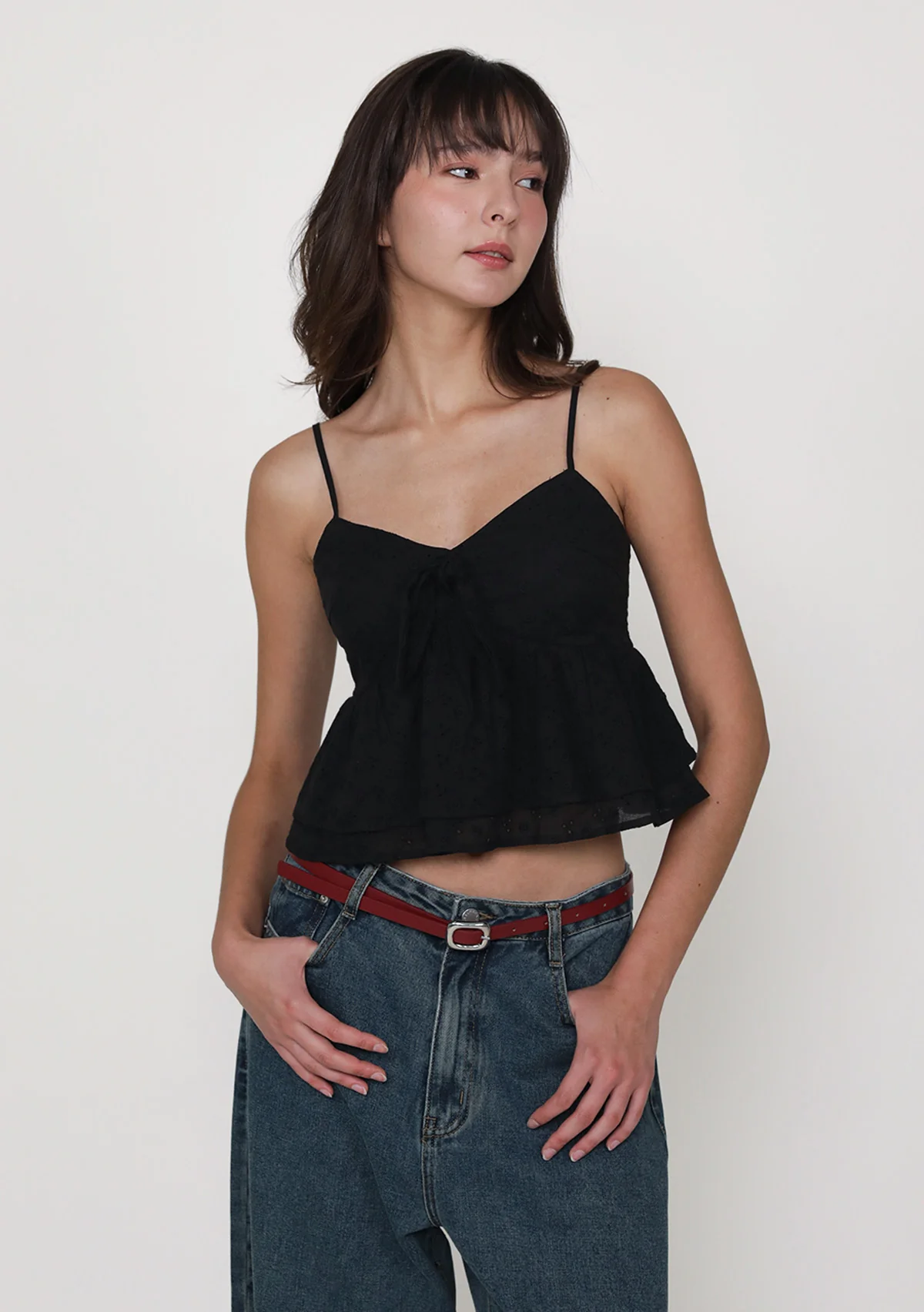 Gwendy Tiered Padded Top (Eyelet) - Image 8