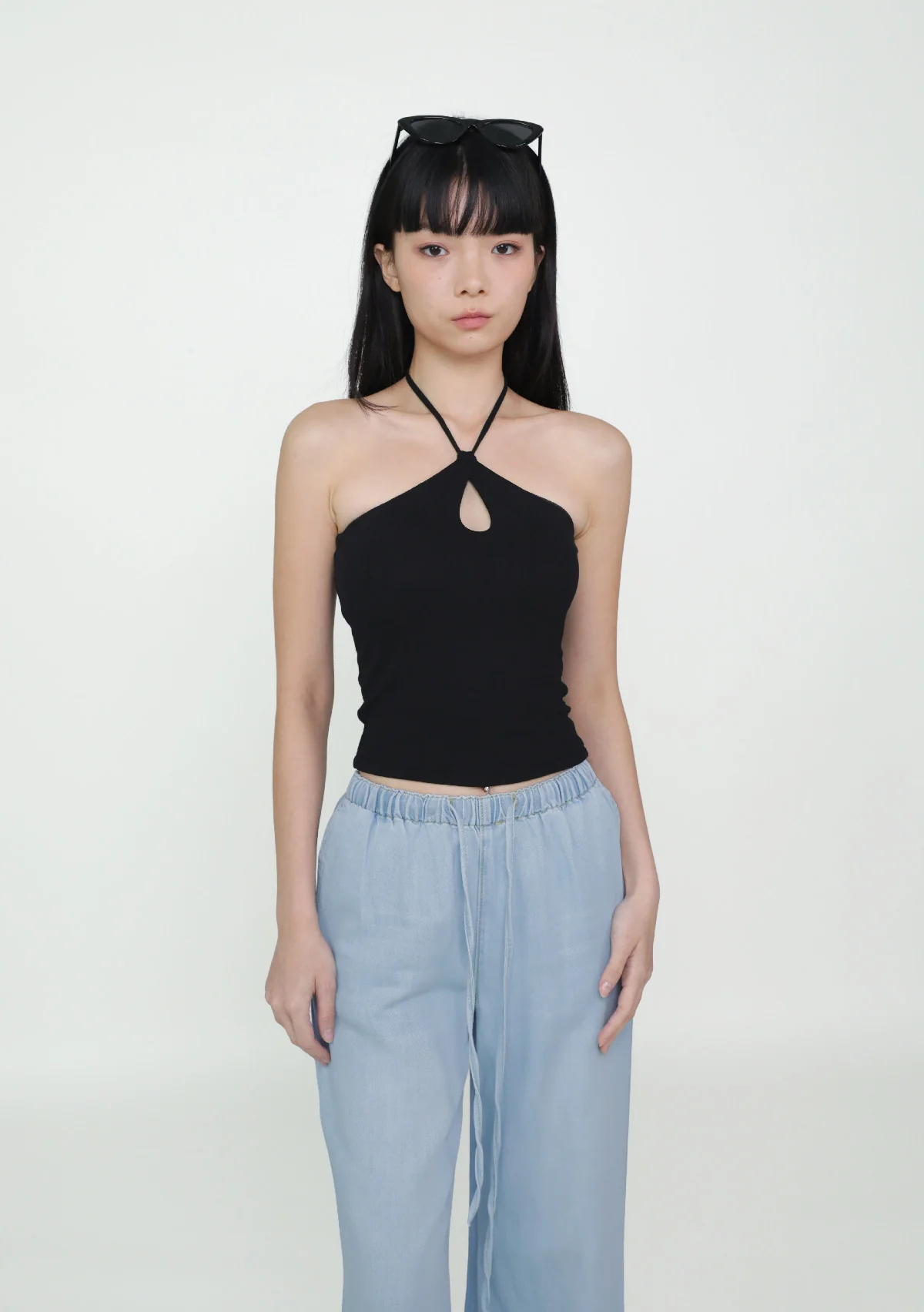 Xenia Halter Keyhole Padded Top - Image 10