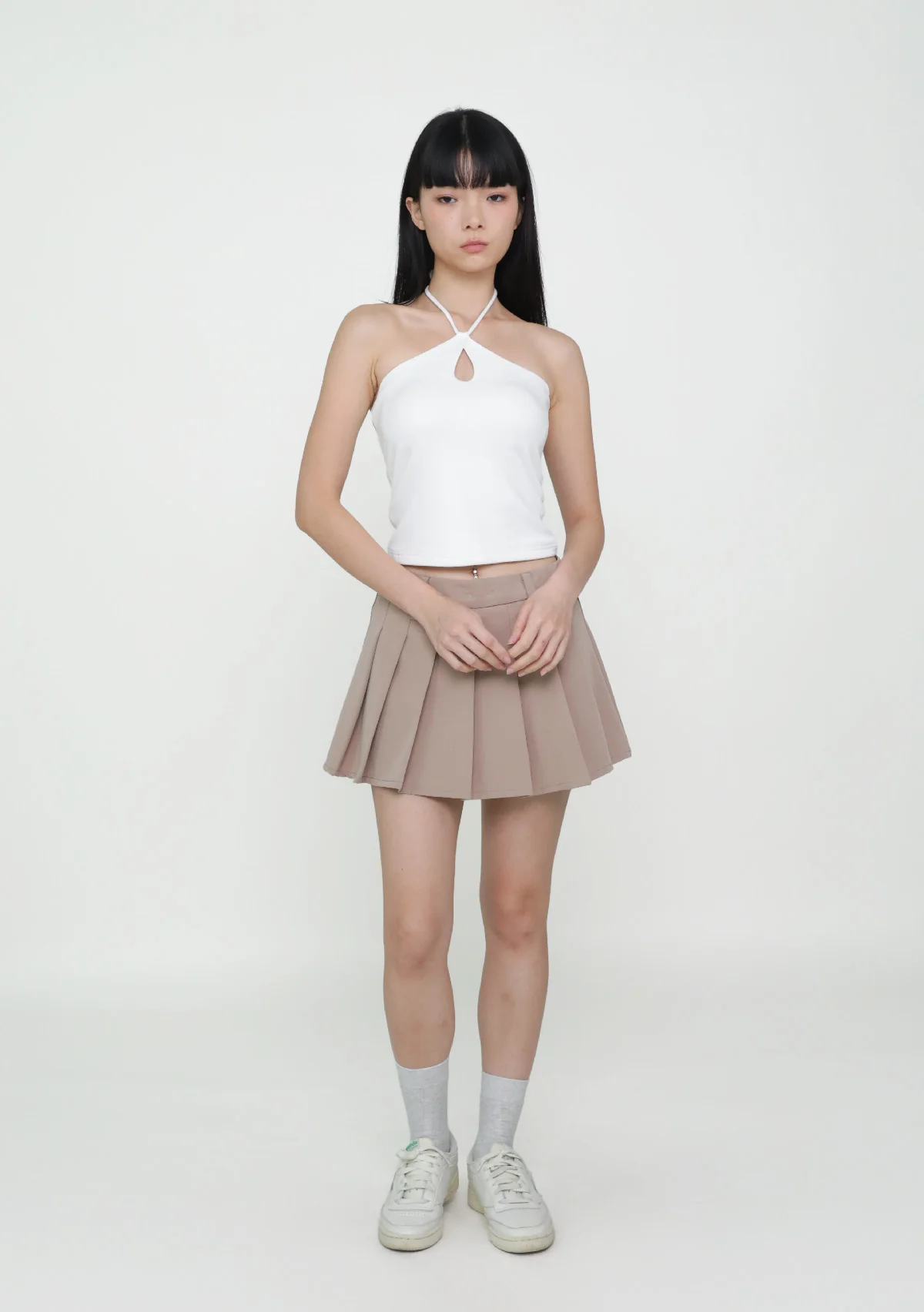 Xenia Halter Keyhole Padded Top - Image 18