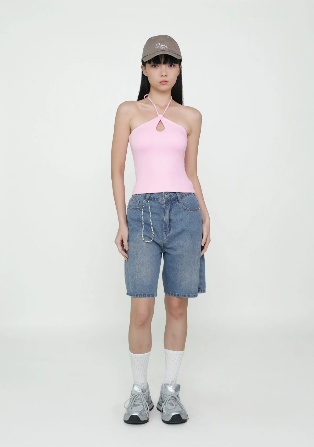 Xenia Halter Keyhole Padded Top - Image 28