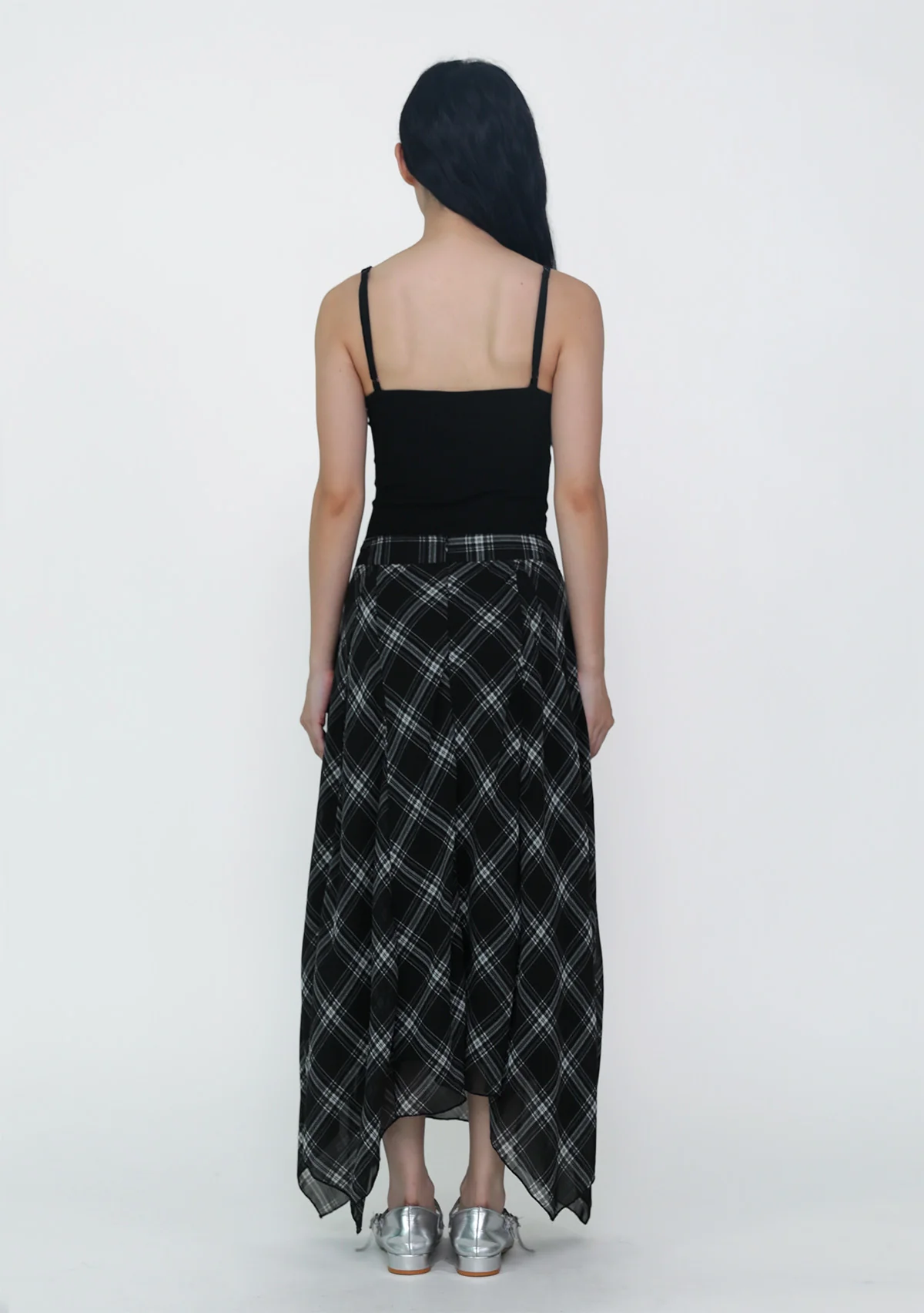 Leora Handkerchief Midi Skirt - Image 14