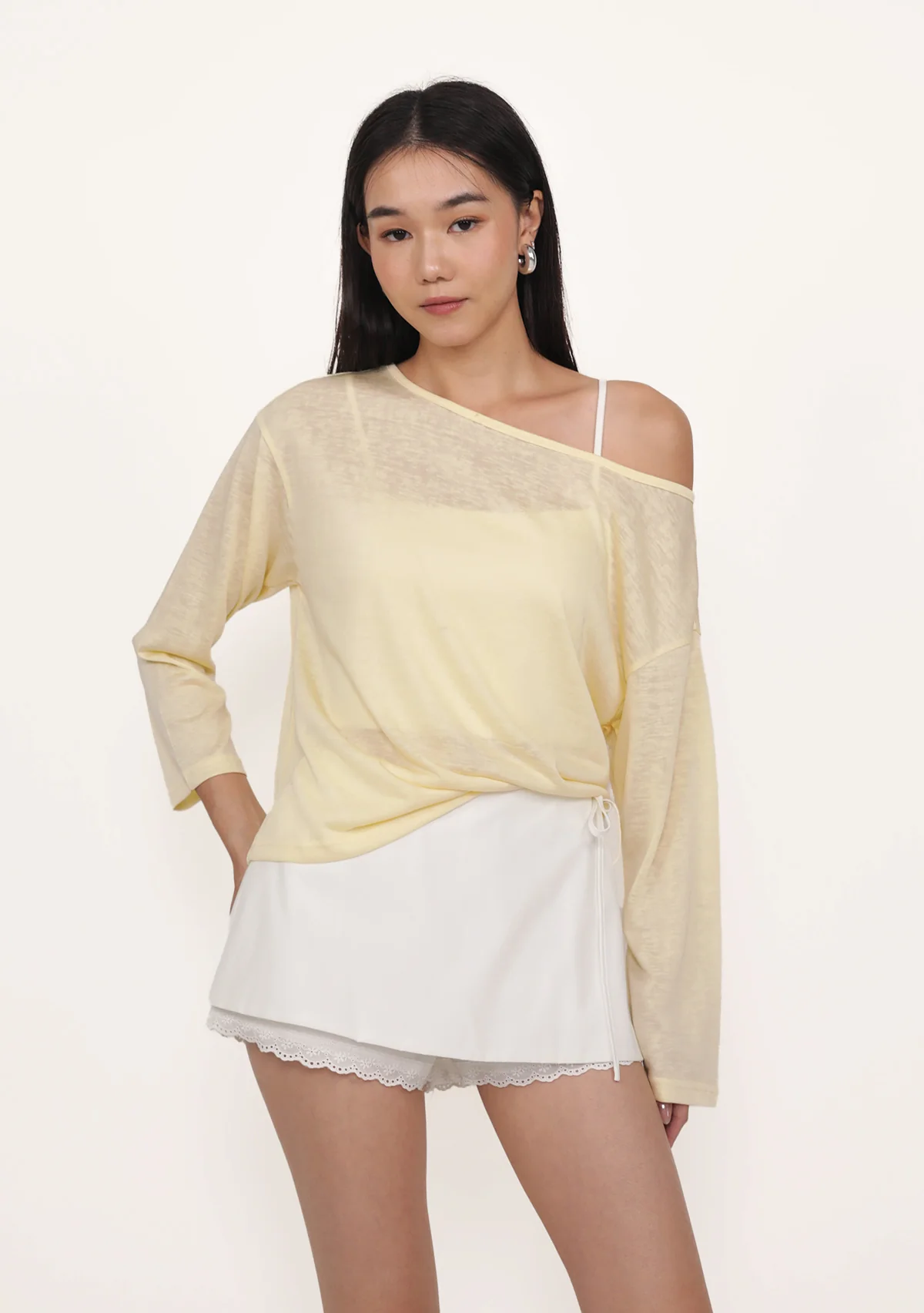 Henri Long Sleeve Sheer Top - Image 21