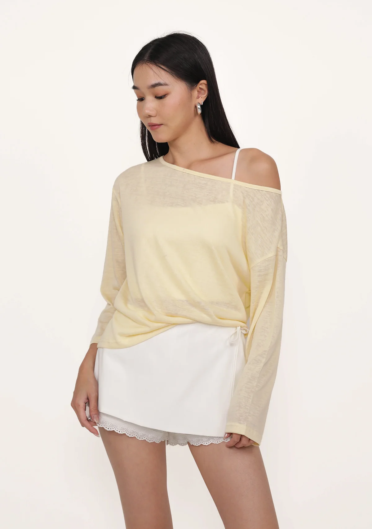 Henri Long Sleeve Sheer Top - Image 22
