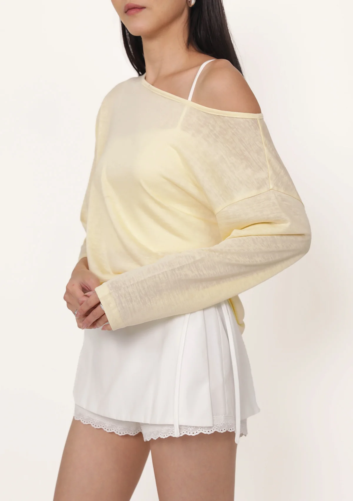 Henri Long Sleeve Sheer Top - Image 23