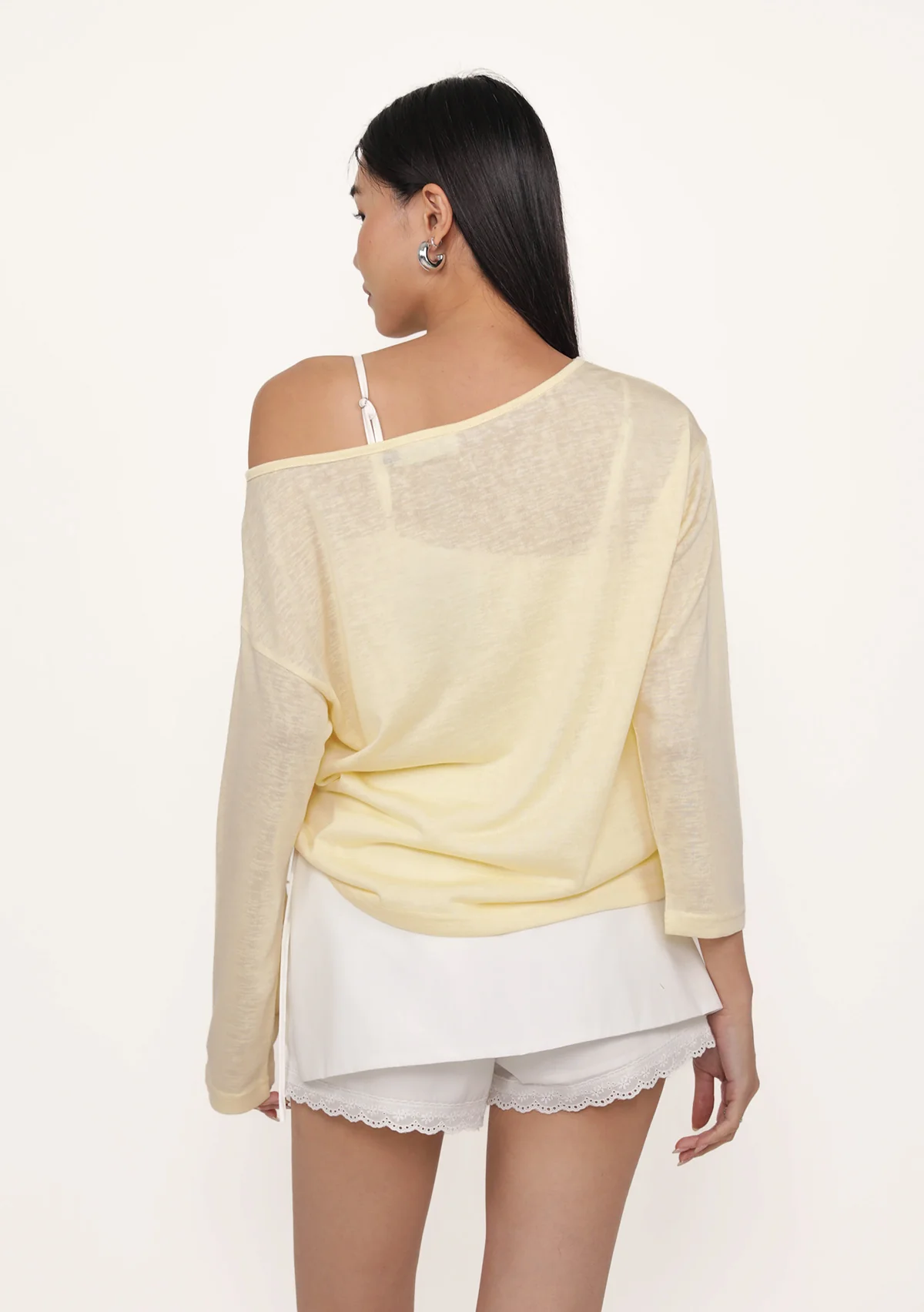 Henri Long Sleeve Sheer Top - Image 24