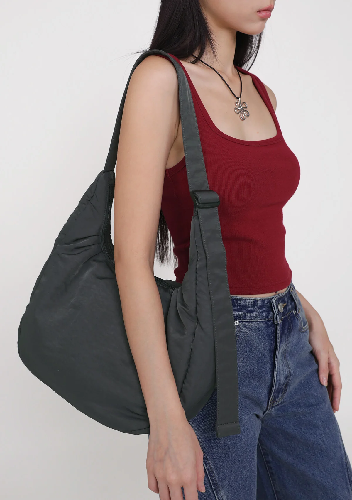 Eddie Pleated Hobo Bag - Image 25