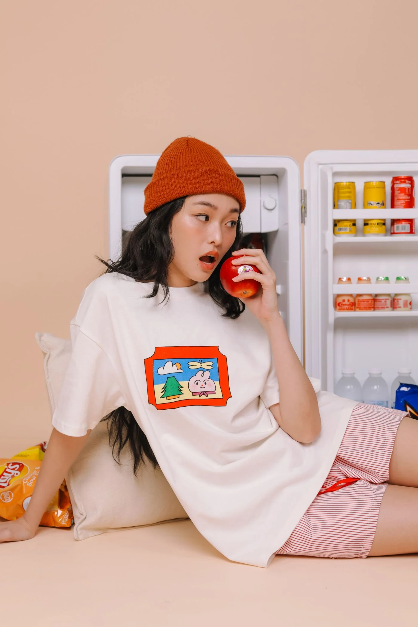 Home Is A Feeling Oversized Tee - Image 2
