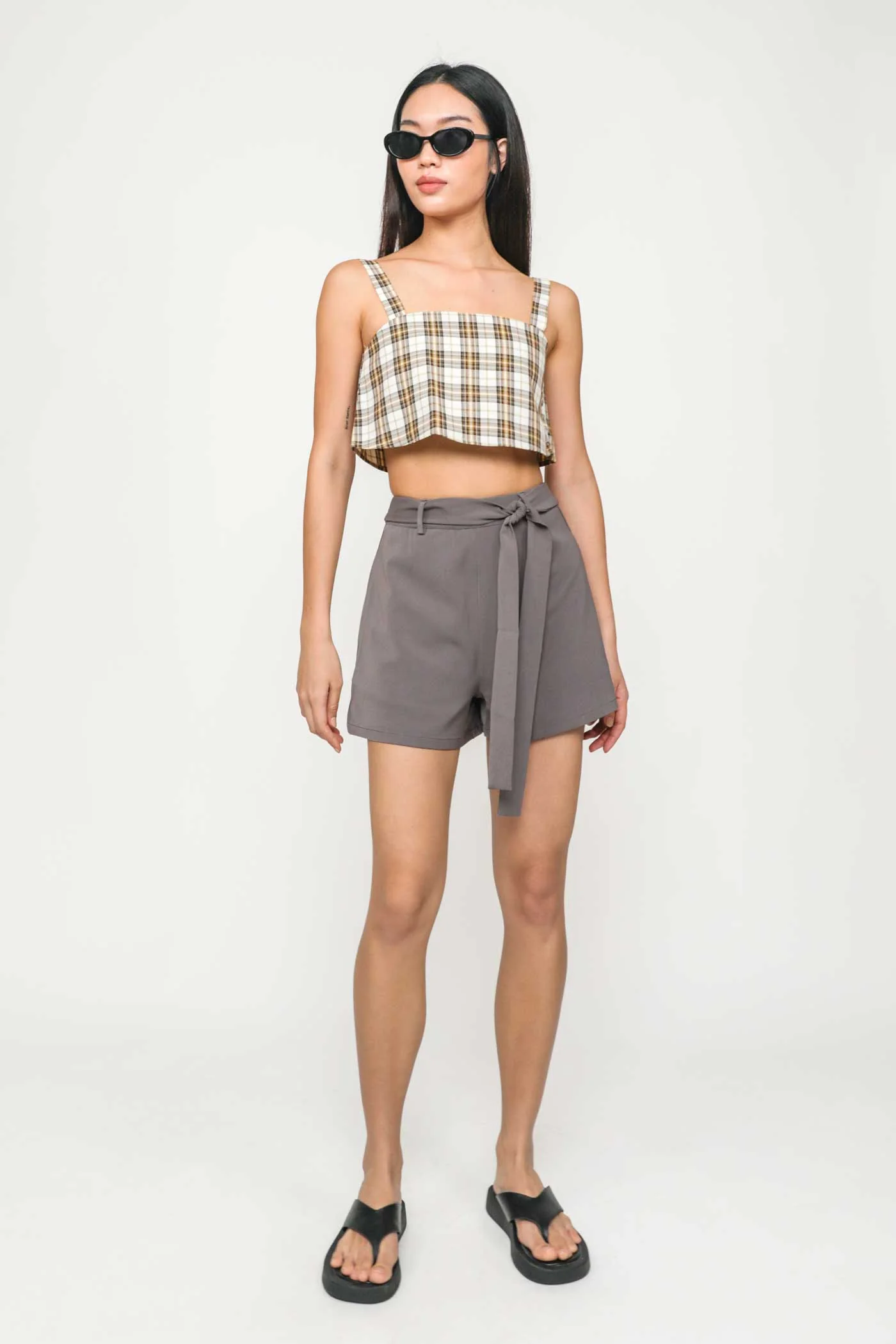 Indy Tie Front Shorts - Image 20
