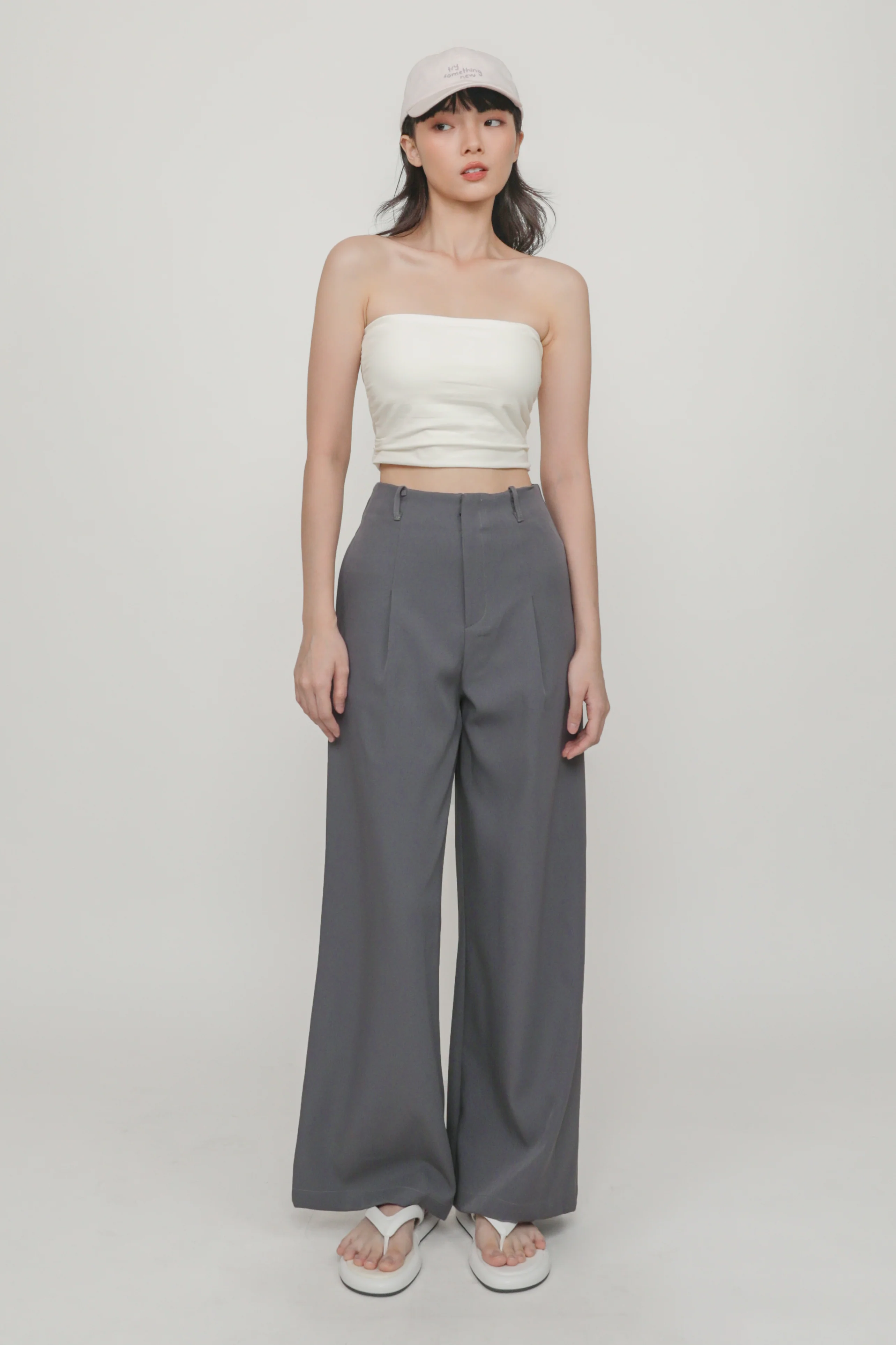 Ines Ruched Tube Padded Top - Image 14