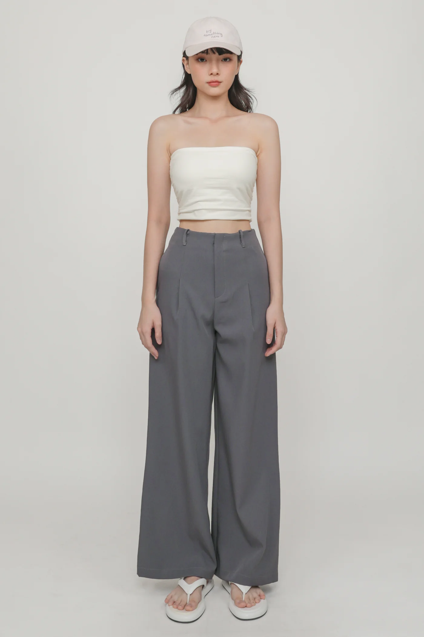 Ines Ruched Tube Padded Top - Image 15