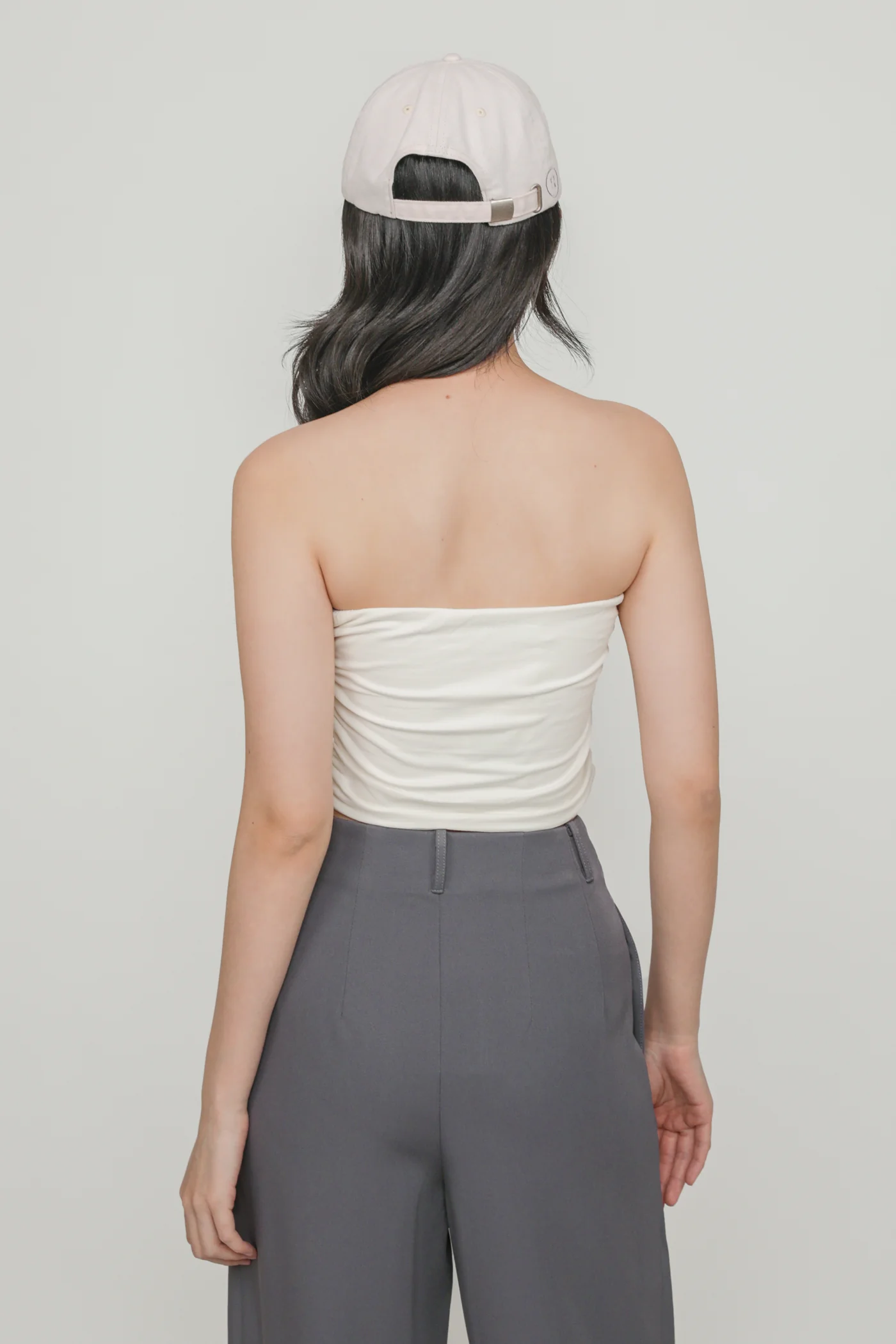 Ines Ruched Tube Padded Top - Image 19