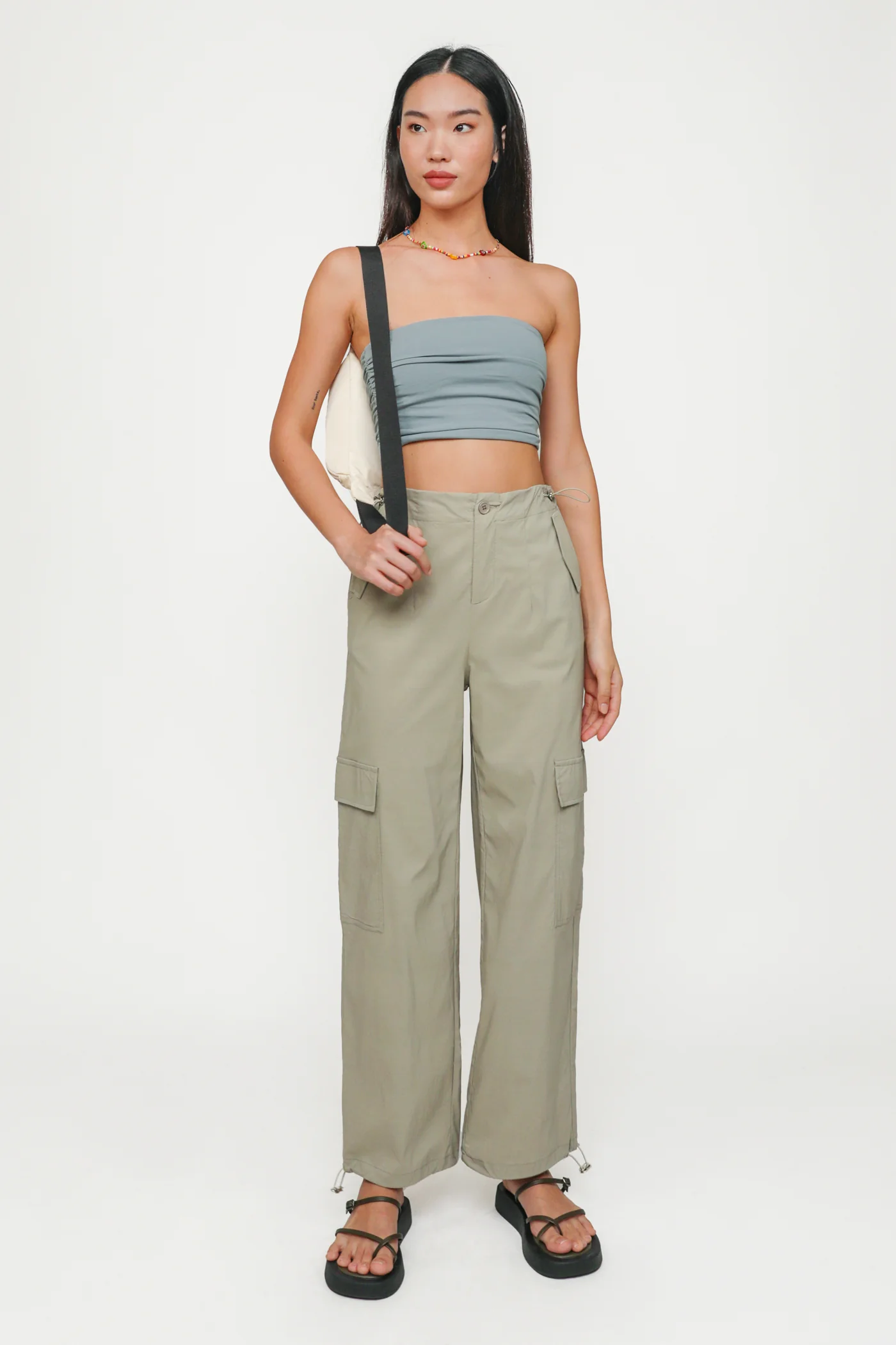 Ines Ruched Tube Padded Top - Image 38