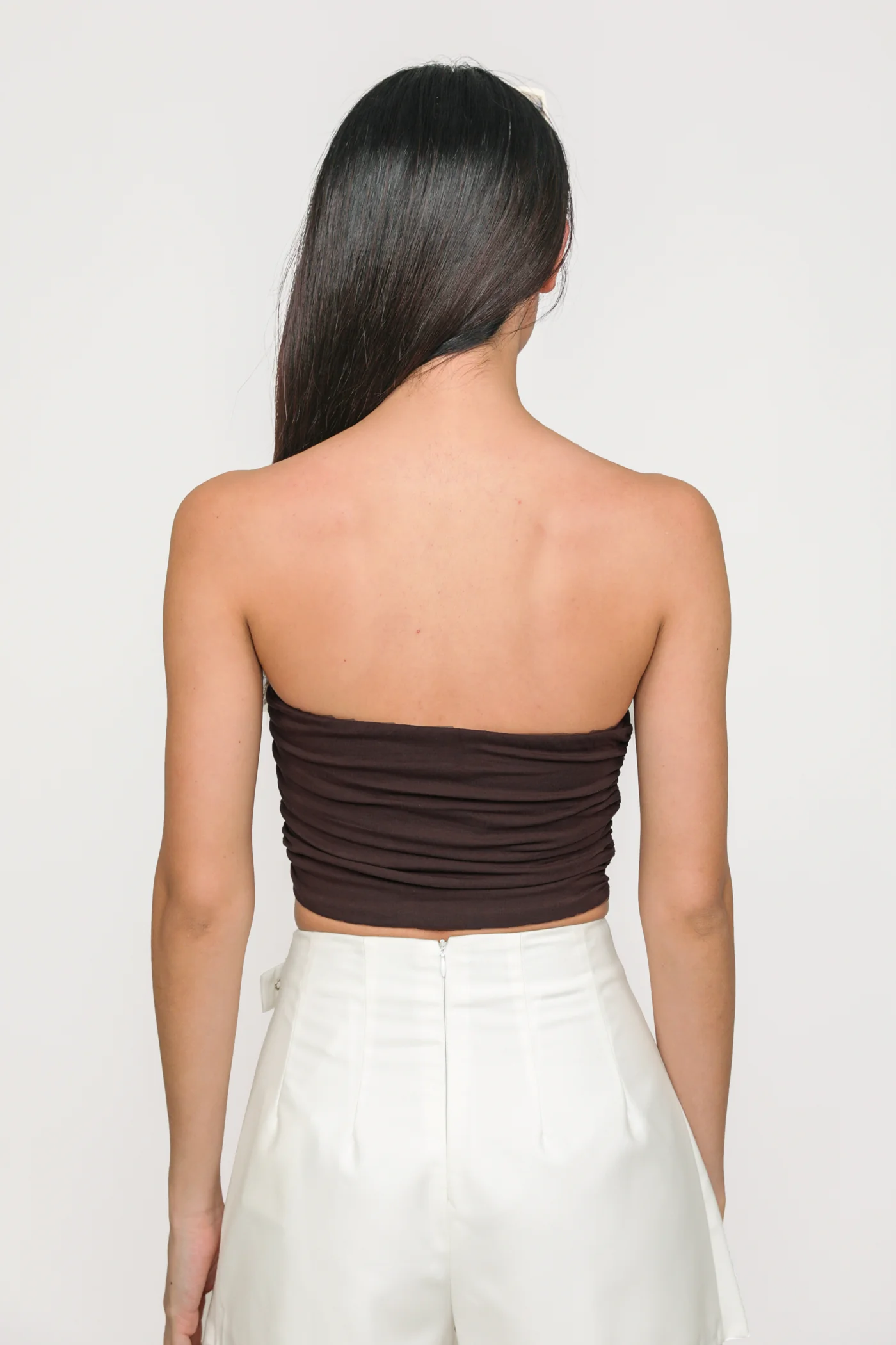 Ines Ruched Tube Padded Top - Image 46