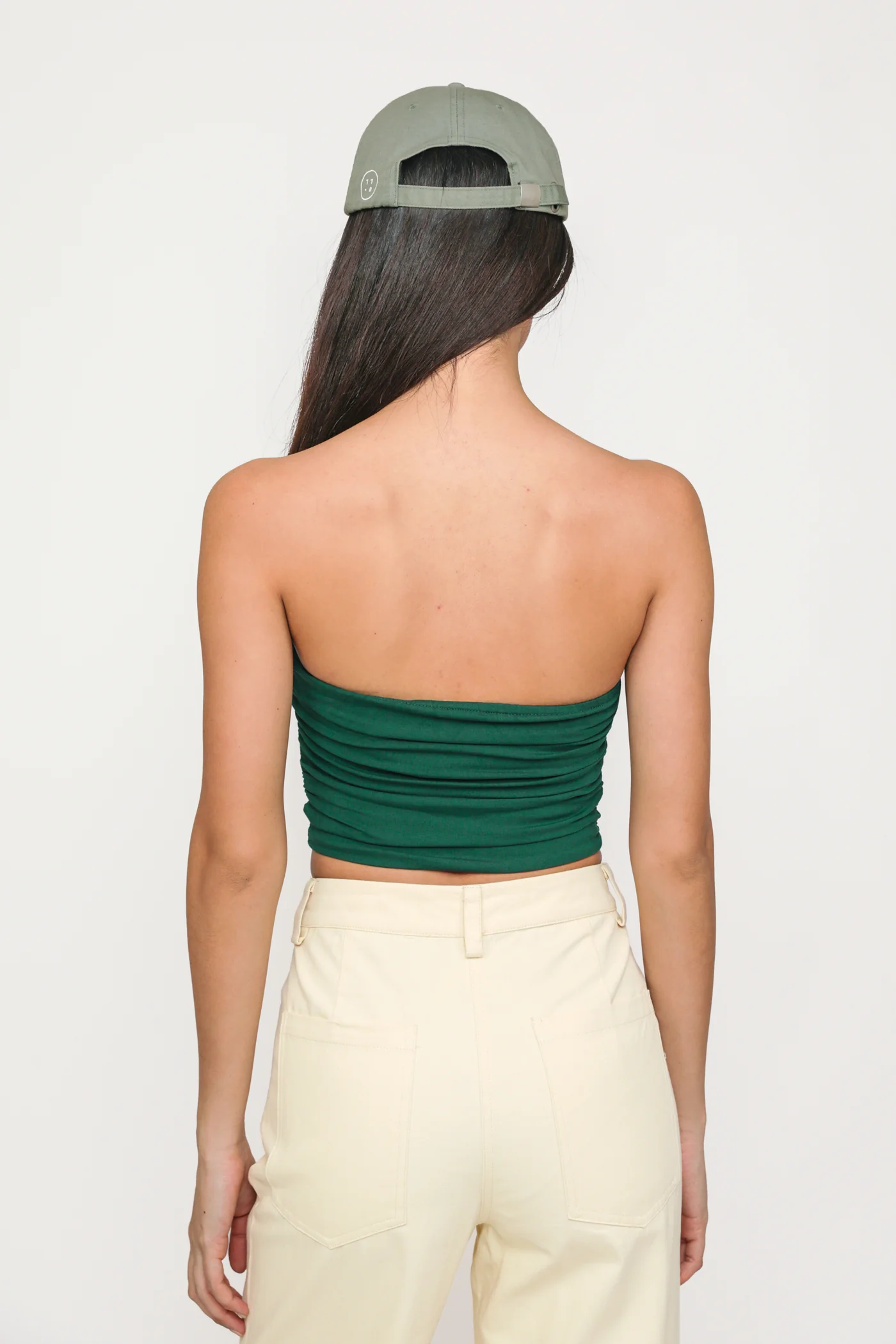 Ines Ruched Tube Padded Top - Image 53