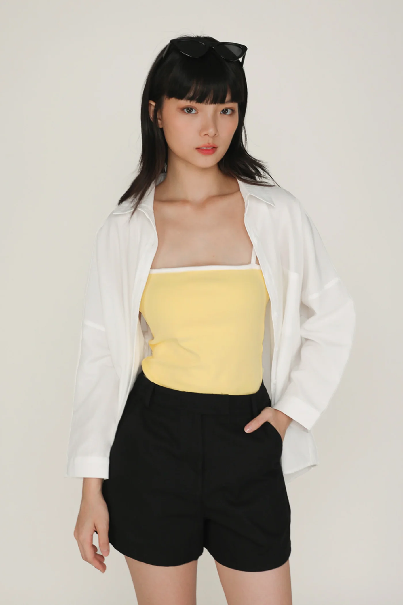 Isaac Hook Front Cotton Shorts - Image 10