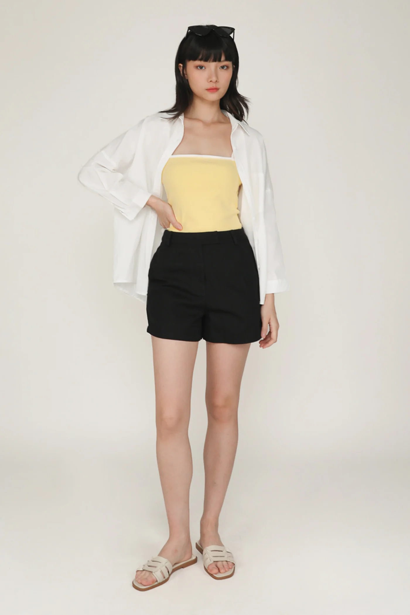 Isaac Hook Front Cotton Shorts - Image 13