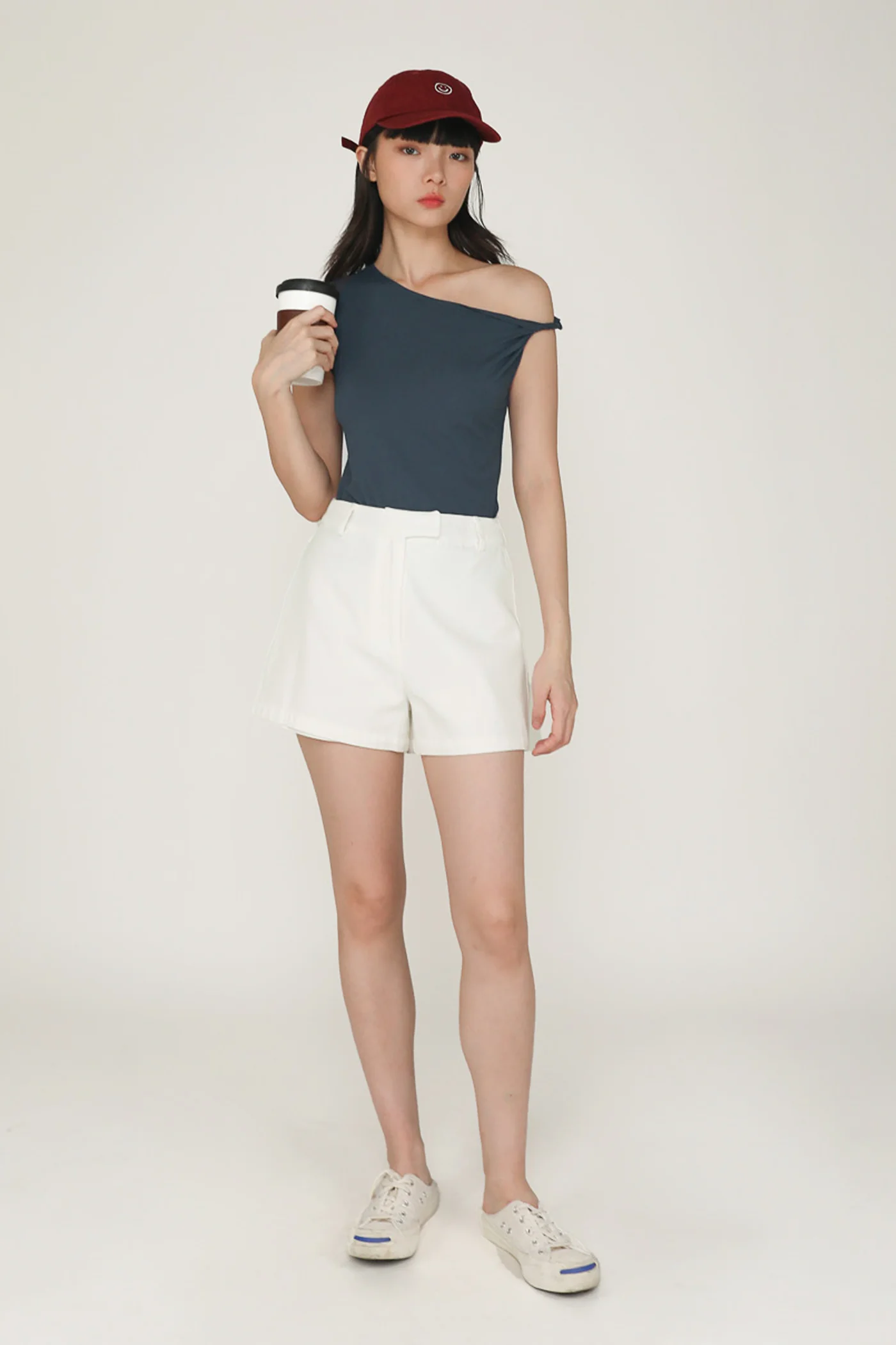 Isaac Hook Front Cotton Shorts - Image 2