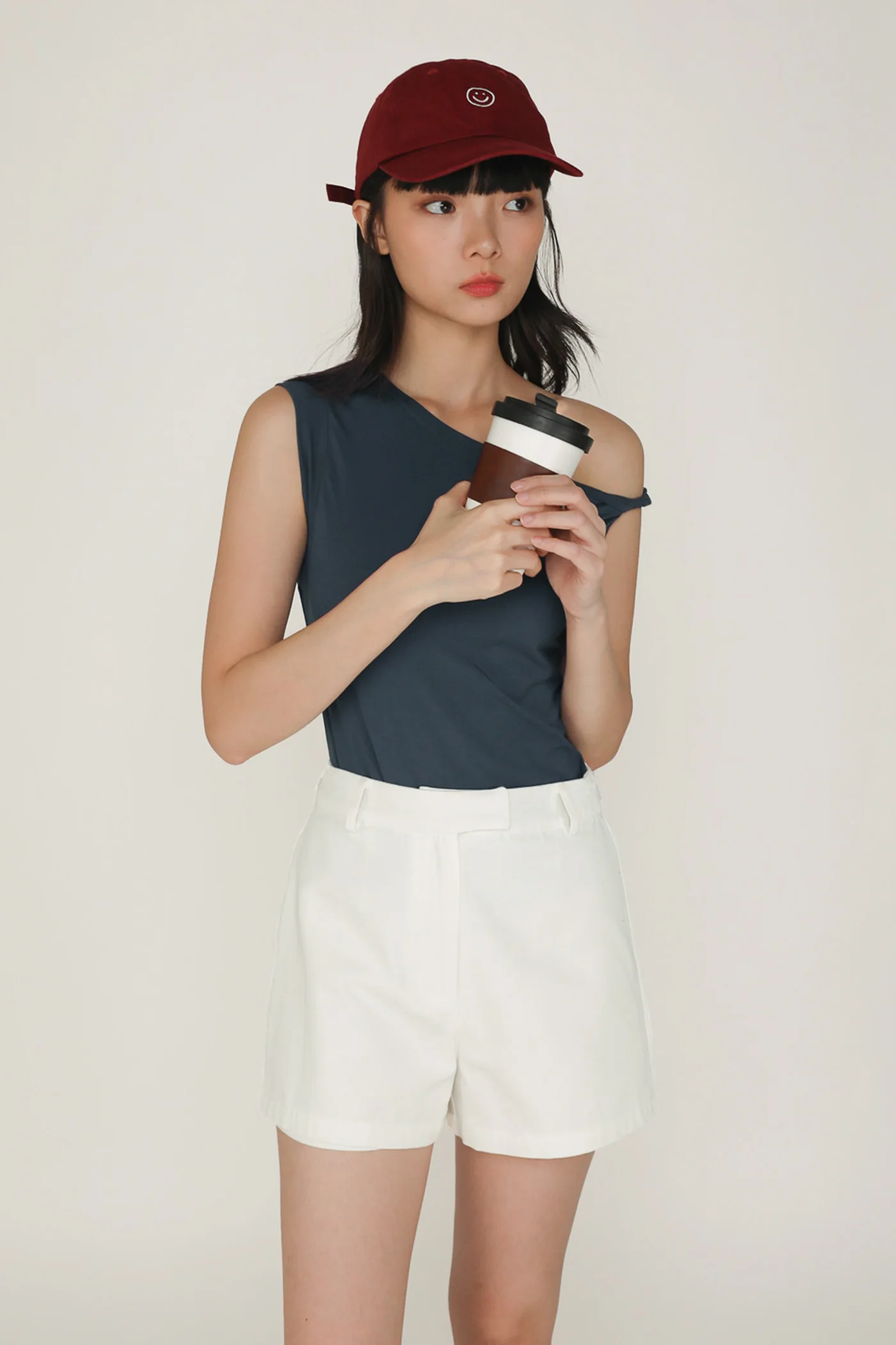 Isaac Hook Front Cotton Shorts - Image 3