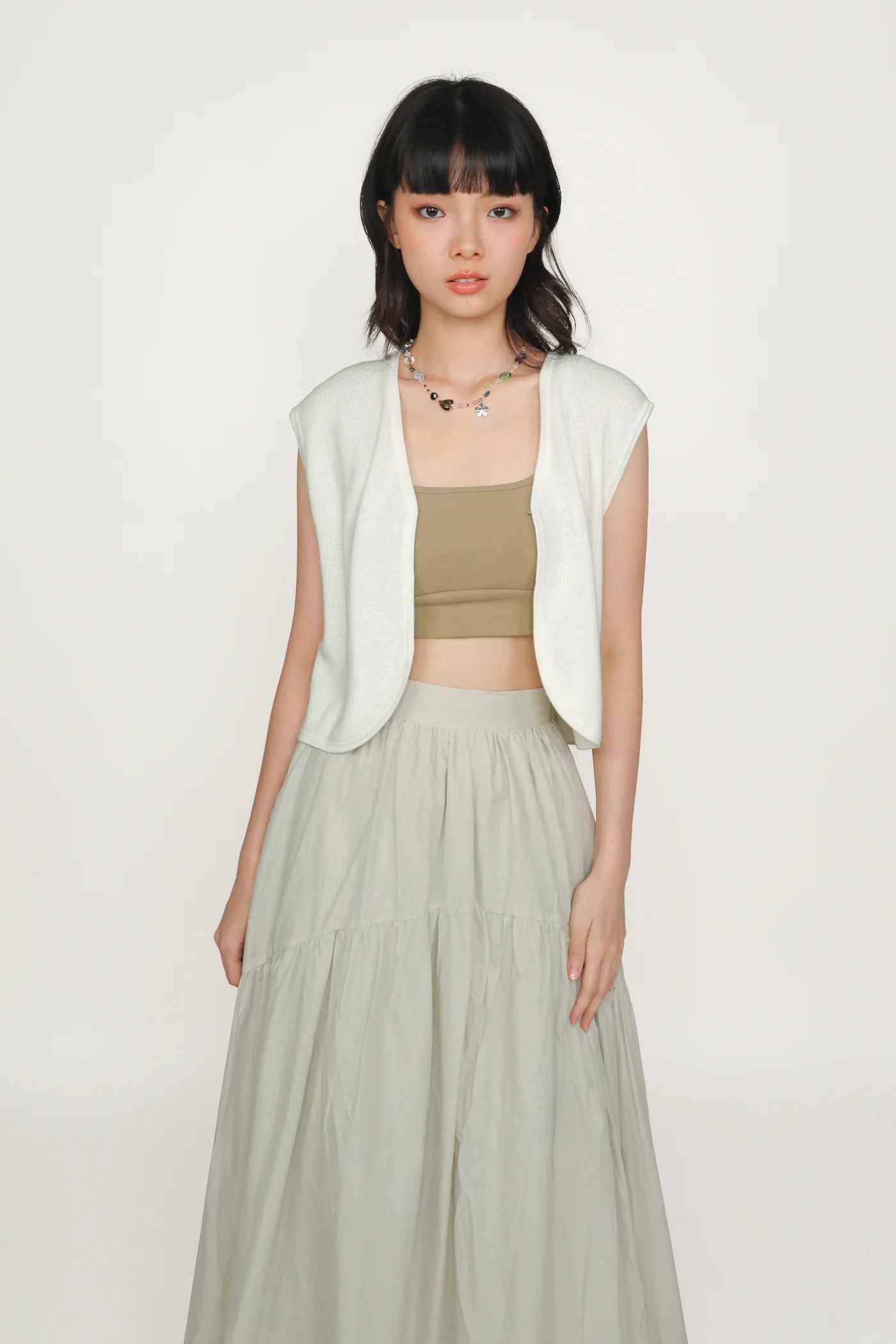 Isabella Tiered Maxi Skirt - Image 12
