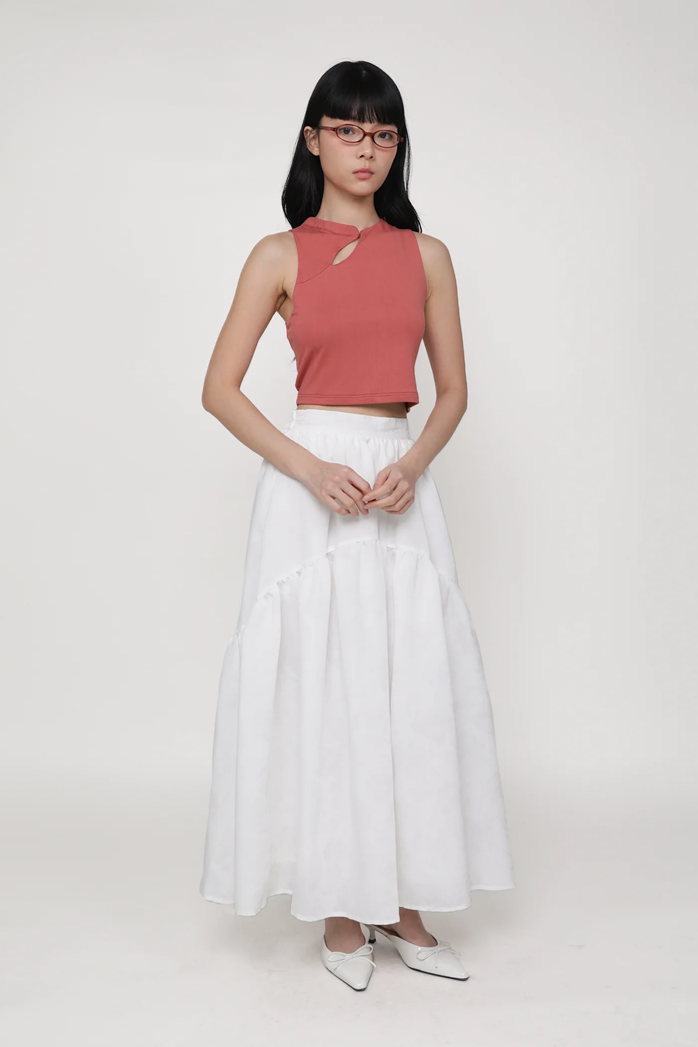 Isabella Tiered Maxi Skirt - Image 52