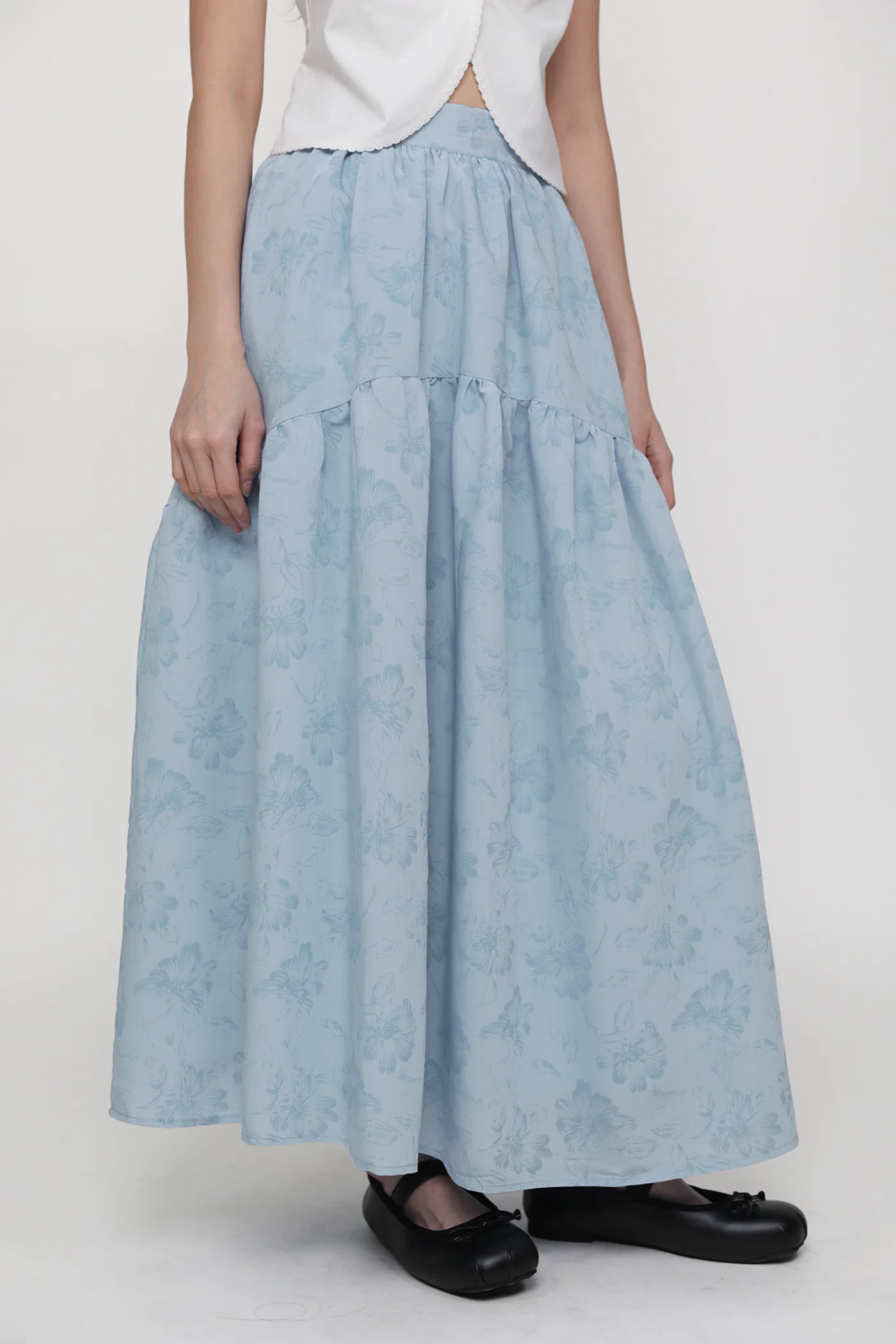Isabella Tiered Maxi Skirt - Image 66
