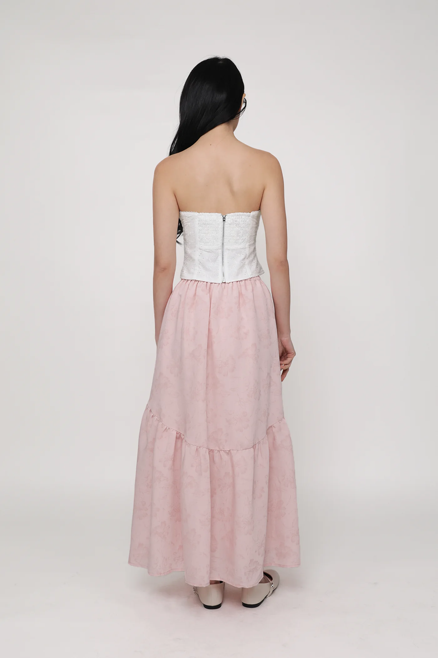 Isabella Tiered Maxi Skirt - Image 7